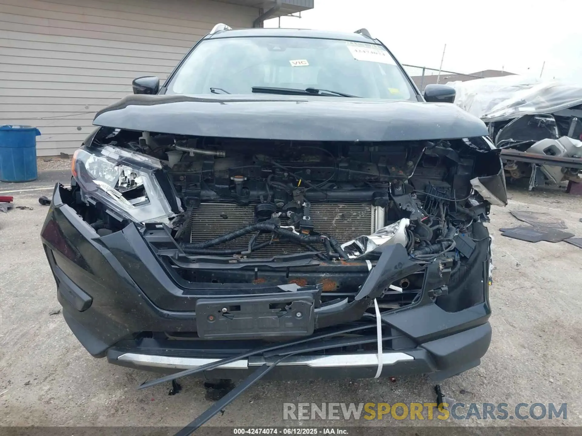 12 fotografías del automóvil dañado KNMAT2MV1LP509216 NISSAN ROGUE 2020