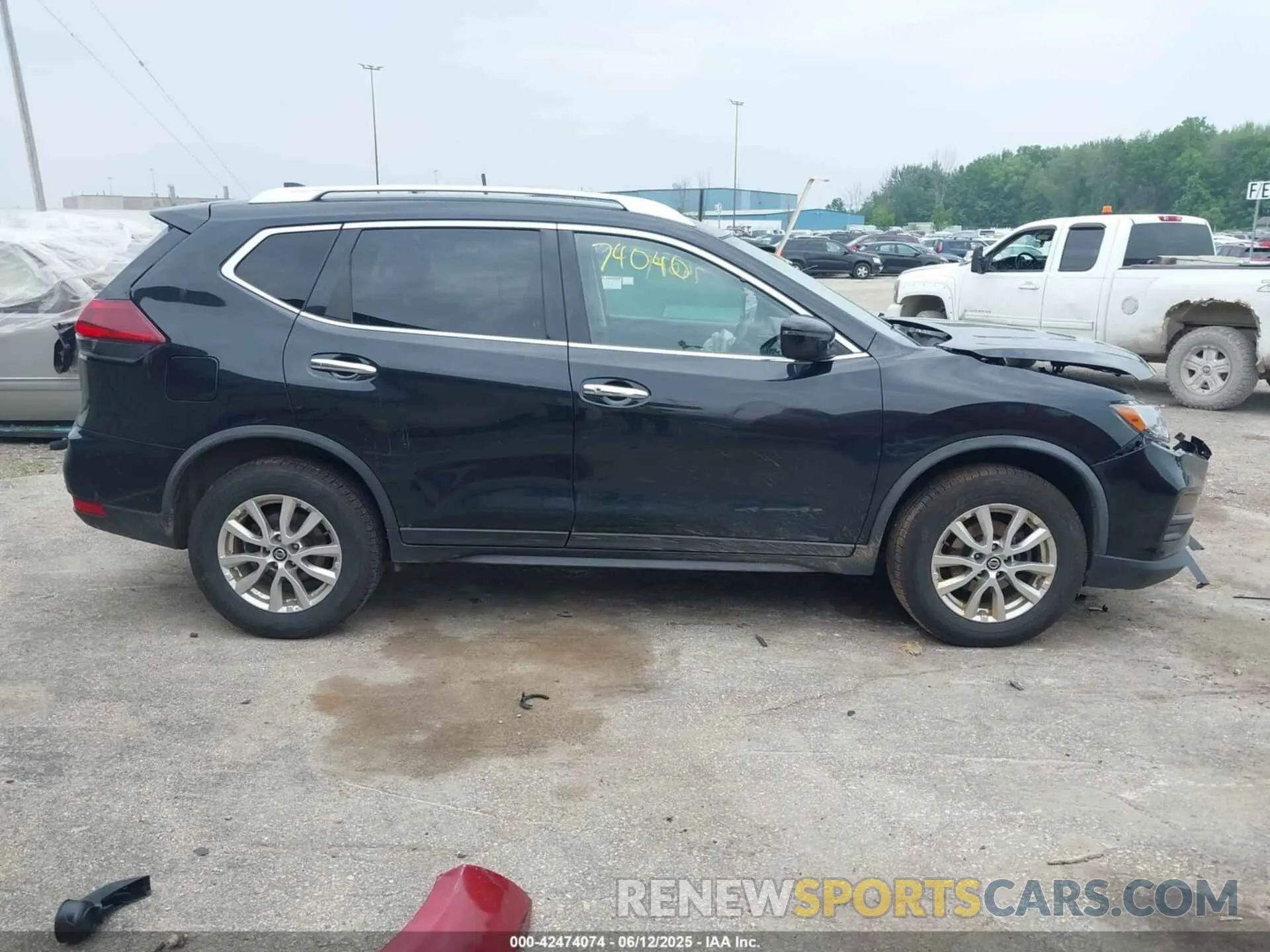 13 fotografías del automóvil dañado KNMAT2MV1LP509216 NISSAN ROGUE 2020