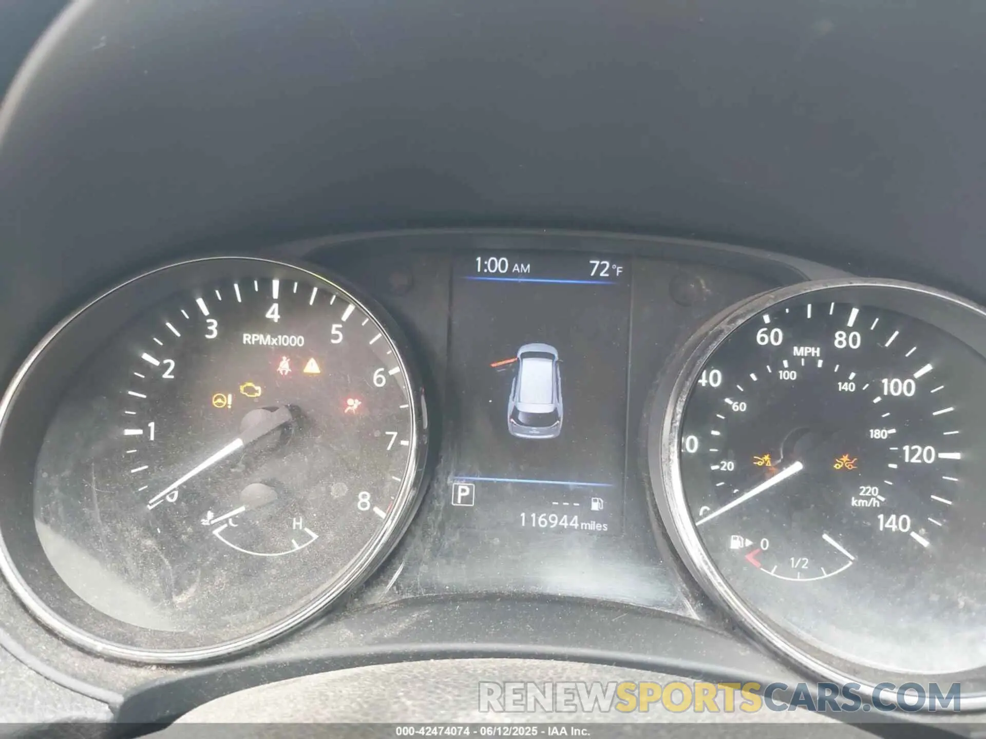 7 fotografías del automóvil dañado KNMAT2MV1LP509216 NISSAN ROGUE 2020