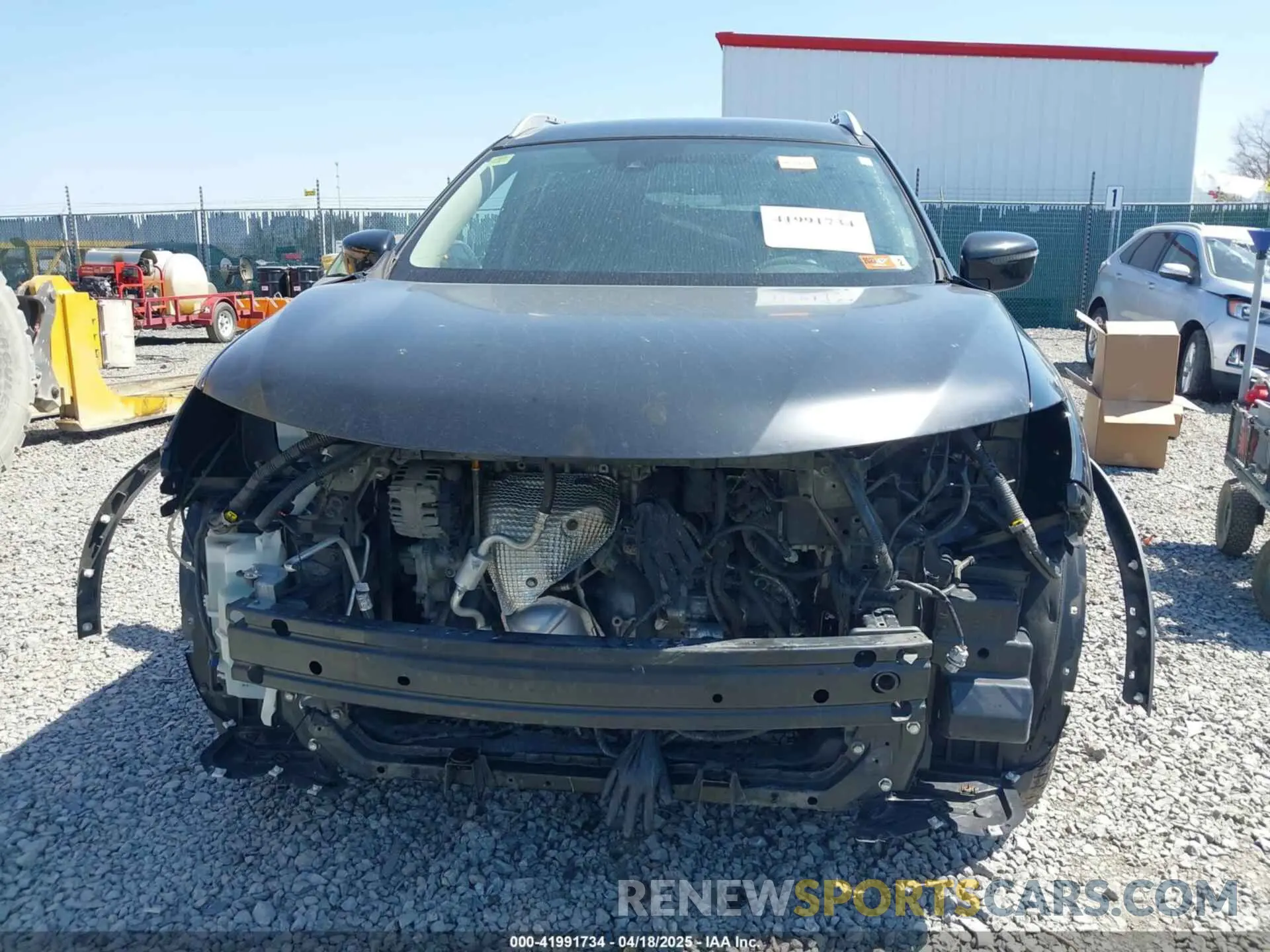 13 fotografías del automóvil dañado KNMAT2MV1LP513590 NISSAN ROGUE 2020