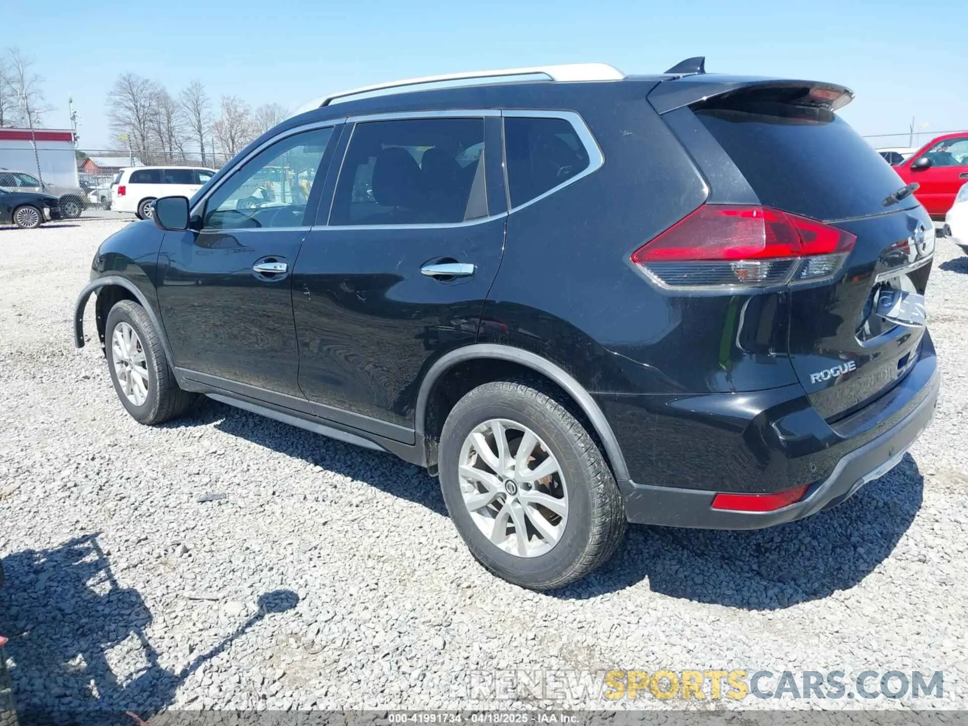 3 fotografías del automóvil dañado KNMAT2MV1LP513590 NISSAN ROGUE 2020
