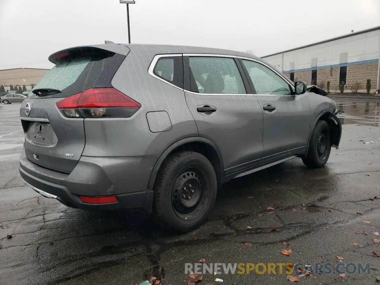3 fotografías del automóvil dañado KNMAT2MV1LP518577 NISSAN ROGUE 2020