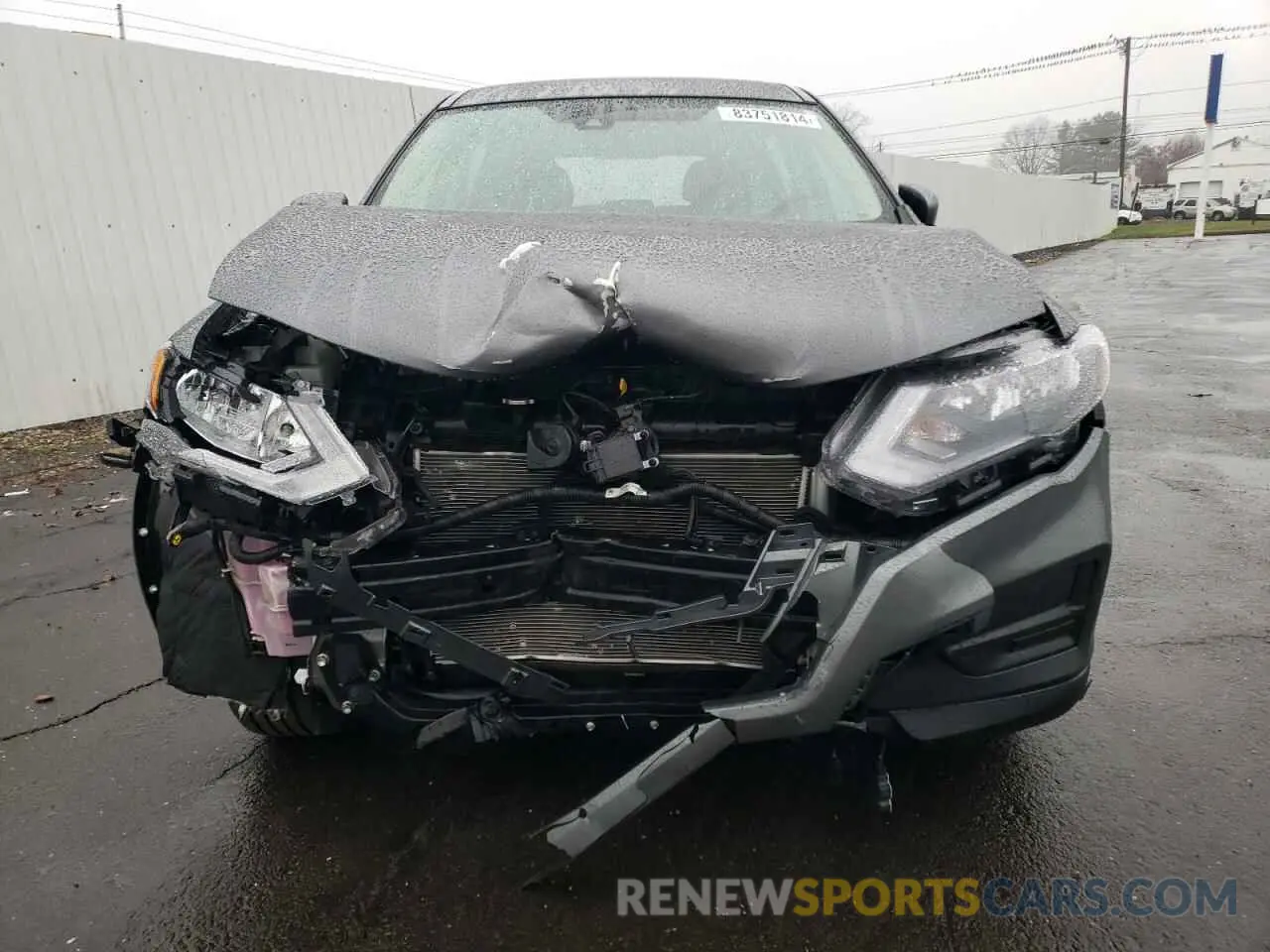 5 fotografías del automóvil dañado KNMAT2MV1LP518577 NISSAN ROGUE 2020