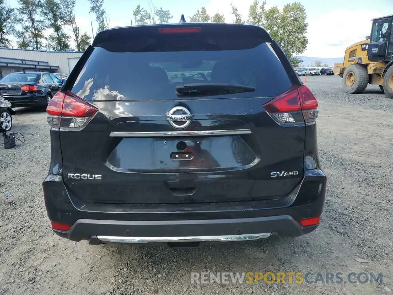 6 fotografías del automóvil dañado KNMAT2MV2LP516000 NISSAN ROGUE 2020