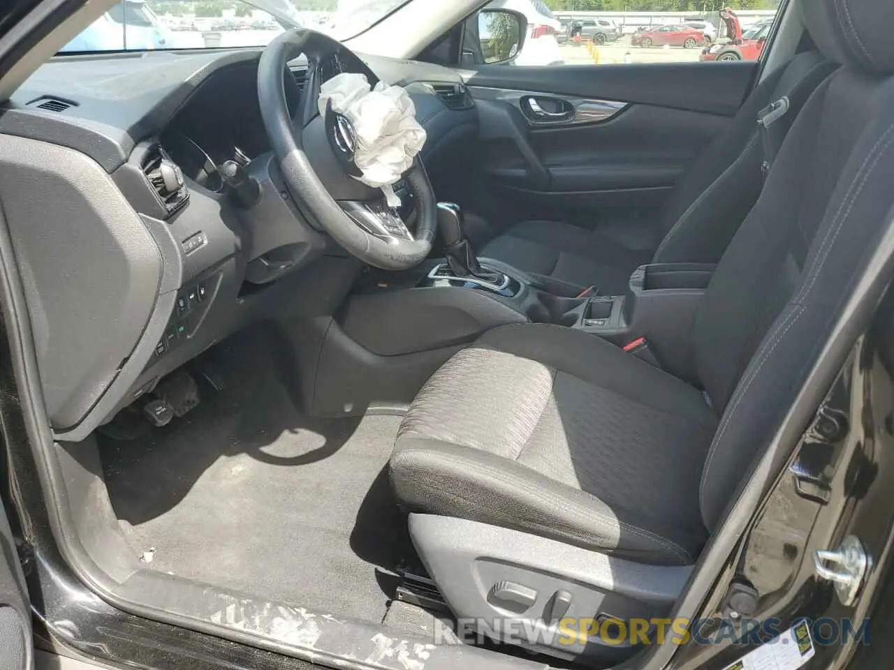 7 fotografías del automóvil dañado KNMAT2MV2LP516000 NISSAN ROGUE 2020