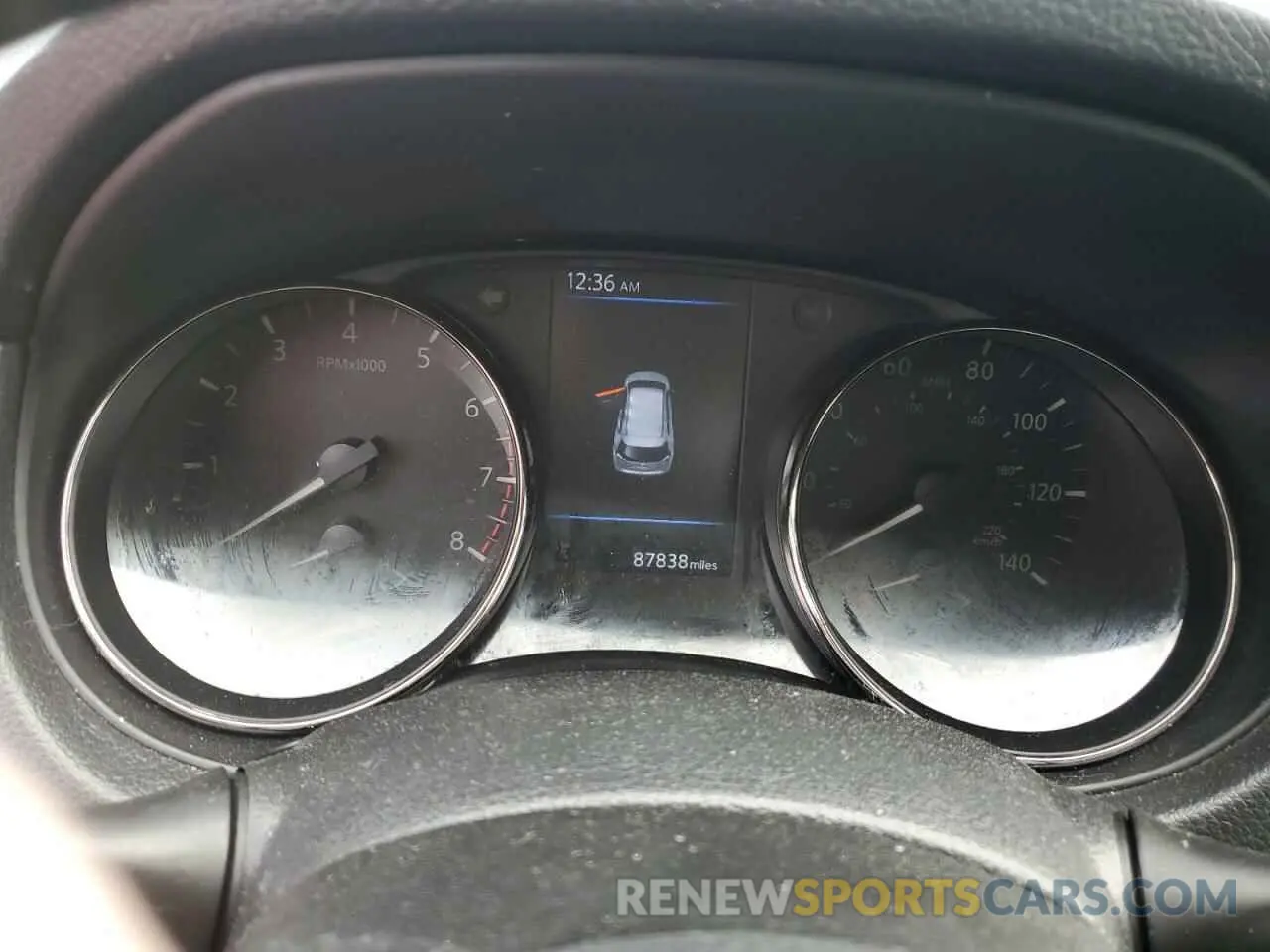 9 fotografías del automóvil dañado KNMAT2MV2LP516000 NISSAN ROGUE 2020