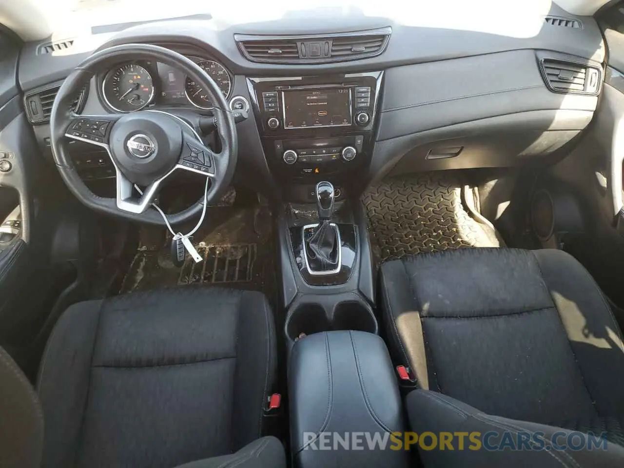 8 fotografías del automóvil dañado KNMAT2MV2LP525568 NISSAN ROGUE 2020