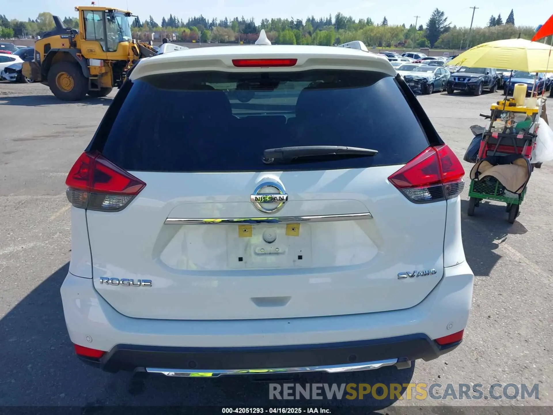 16 fotografías del automóvil dañado KNMAT2MV3LP506771 NISSAN ROGUE 2020