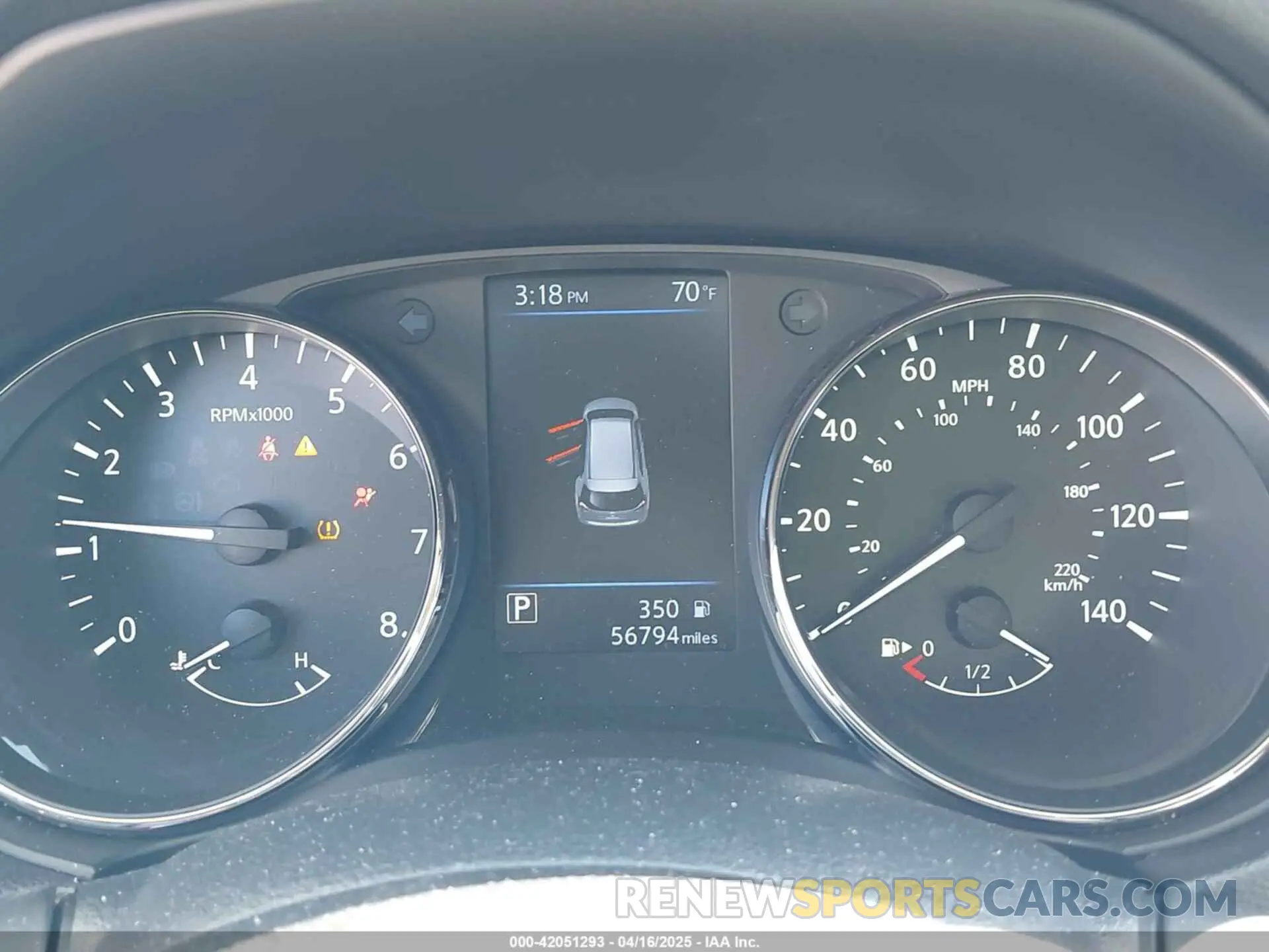 7 fotografías del automóvil dañado KNMAT2MV3LP506771 NISSAN ROGUE 2020