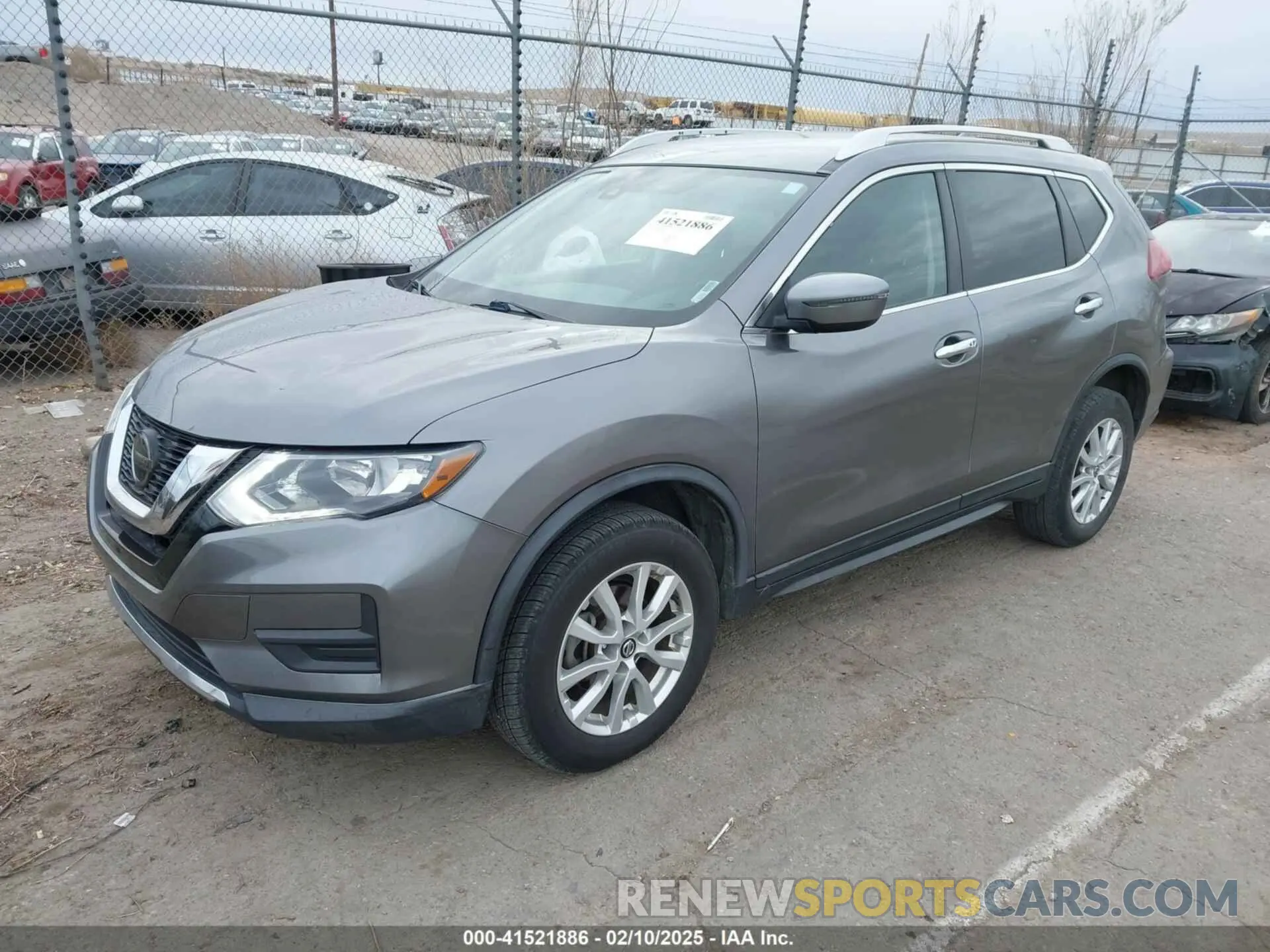 2 fotografías del automóvil dañado KNMAT2MV4LP504723 NISSAN ROGUE 2020