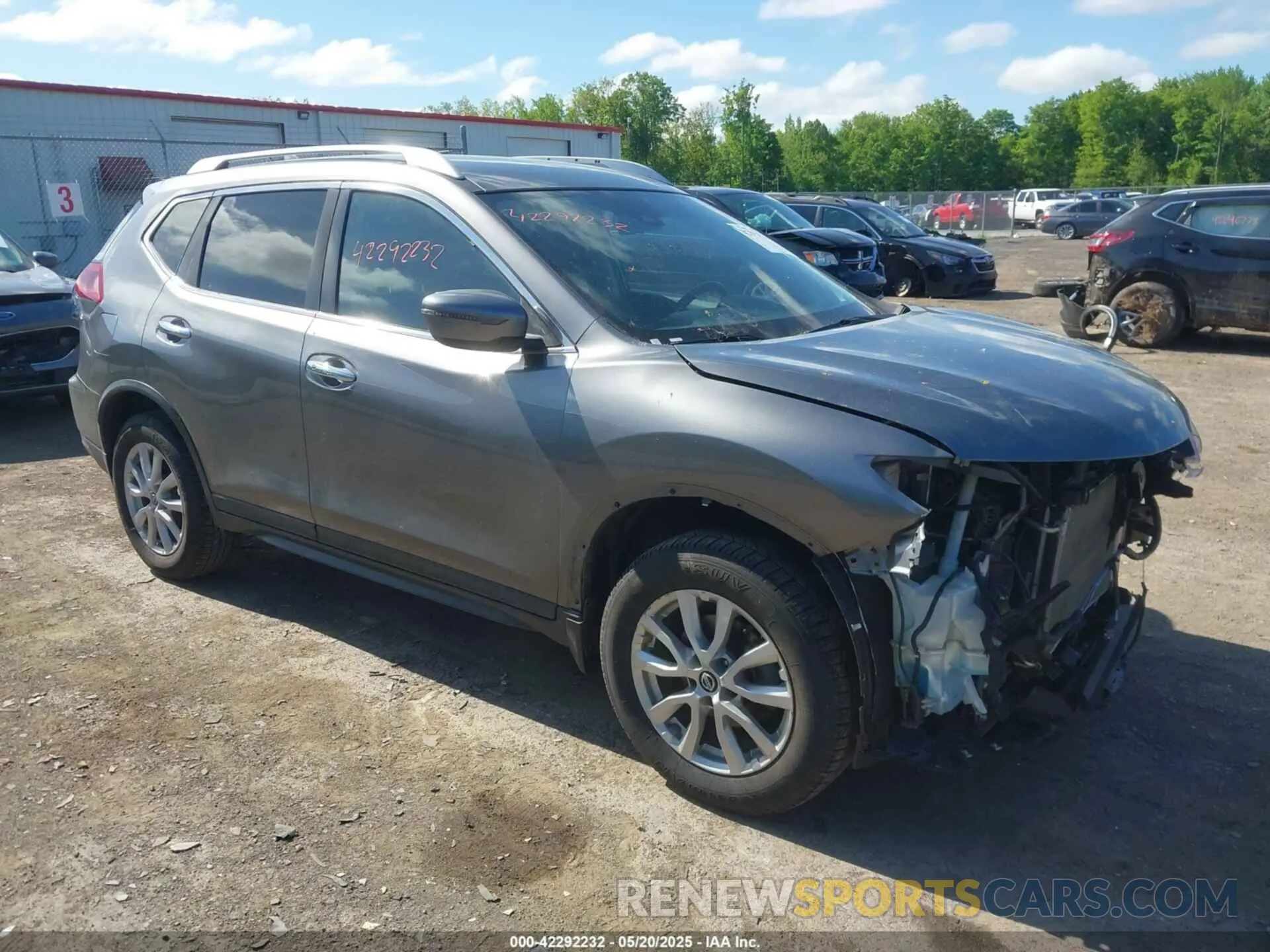 1 fotografías del automóvil dañado KNMAT2MV4LP538967 NISSAN ROGUE 2020
