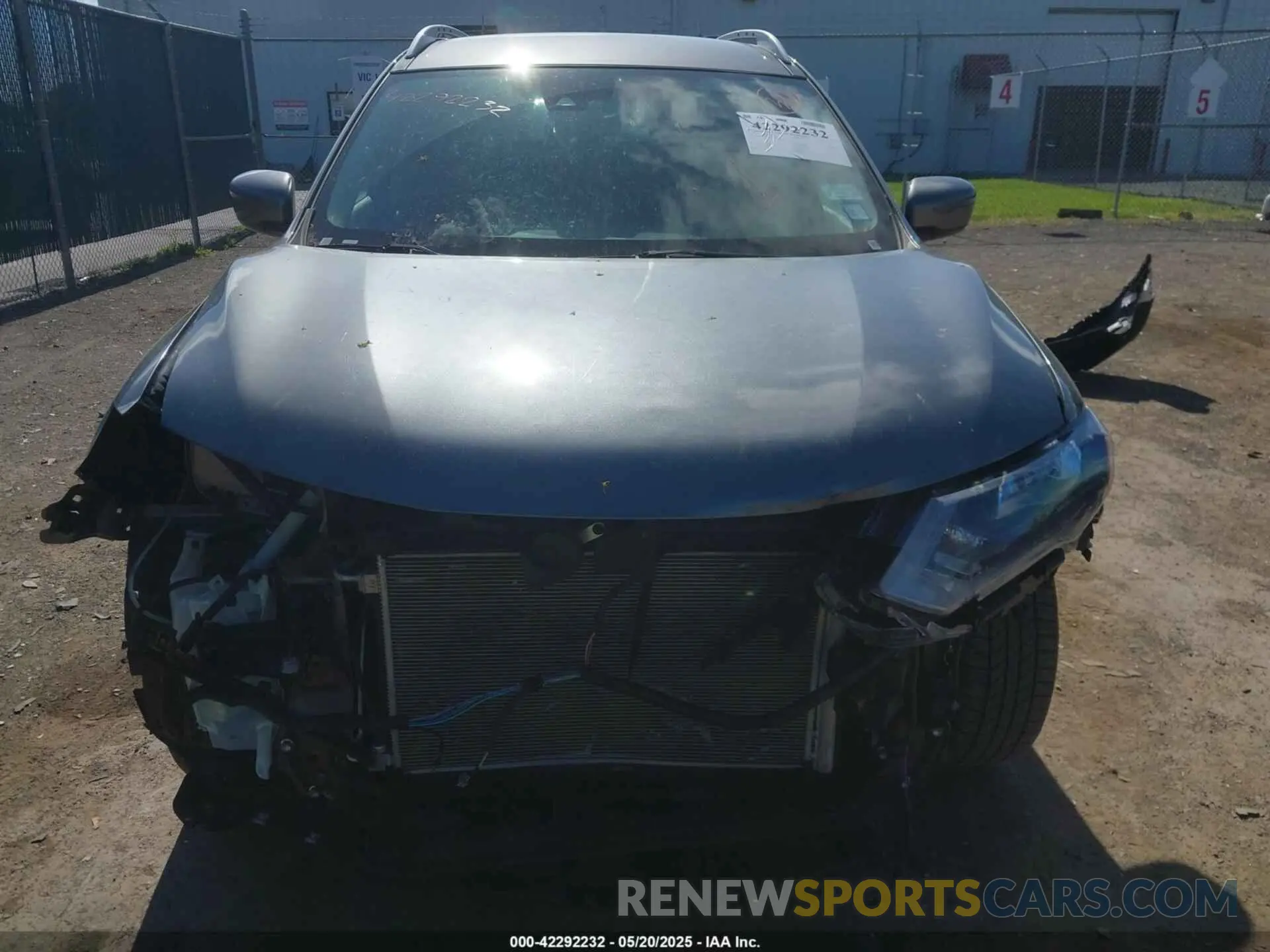 6 fotografías del automóvil dañado KNMAT2MV4LP538967 NISSAN ROGUE 2020