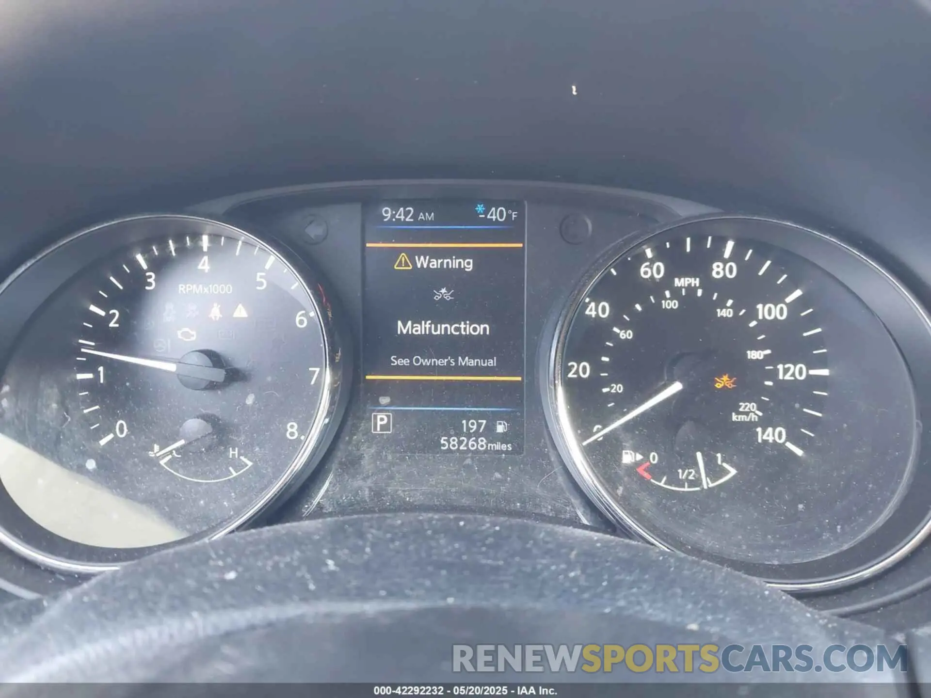 7 fotografías del automóvil dañado KNMAT2MV4LP538967 NISSAN ROGUE 2020