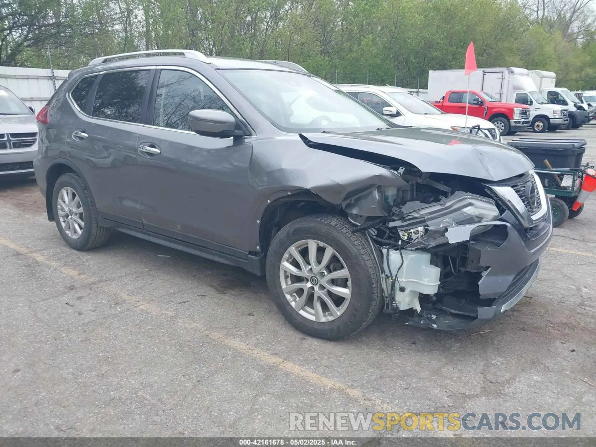 1 fotografías del automóvil dañado KNMAT2MV5LP505962 NISSAN ROGUE 2020