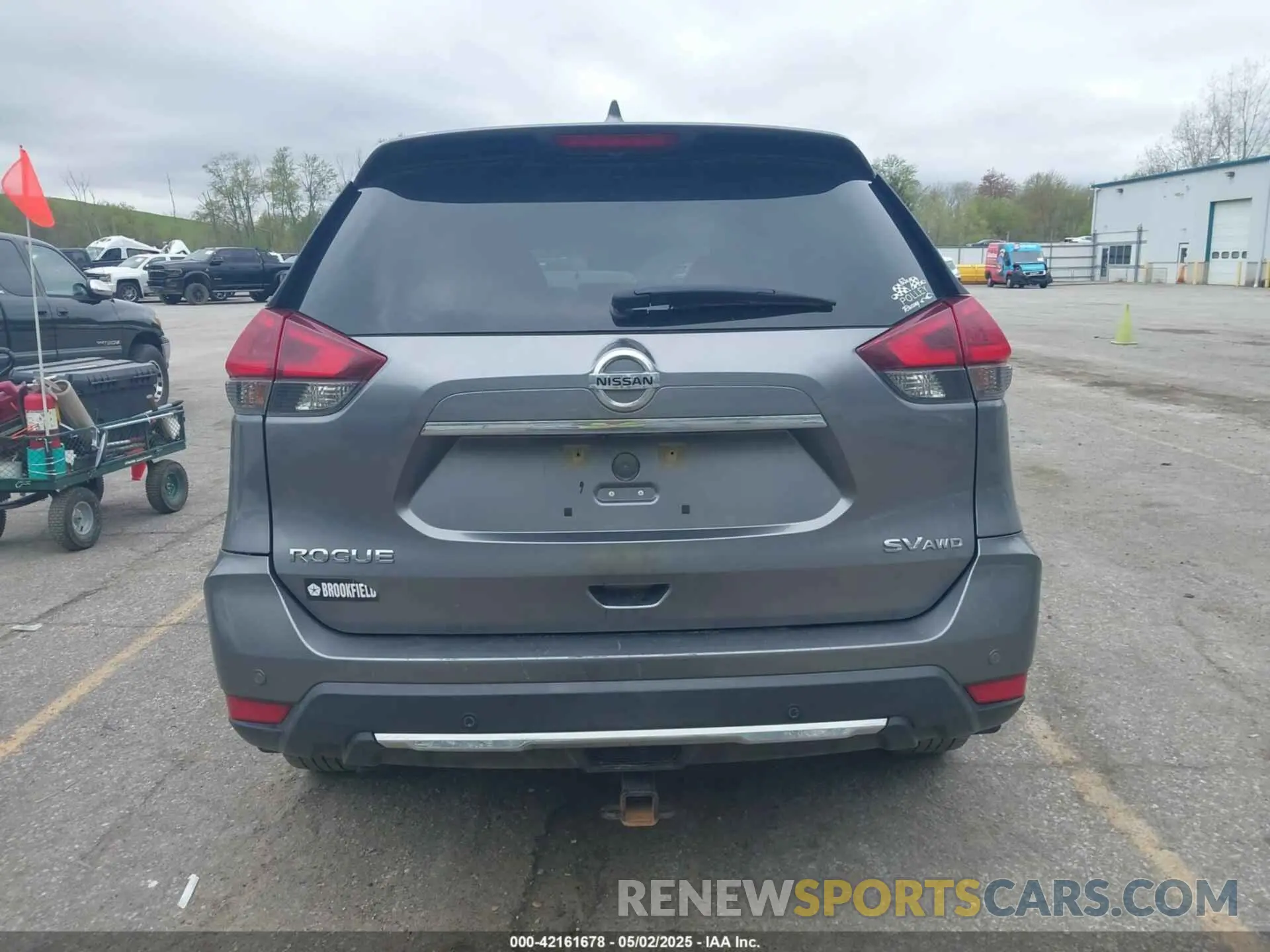 17 fotografías del automóvil dañado KNMAT2MV5LP505962 NISSAN ROGUE 2020