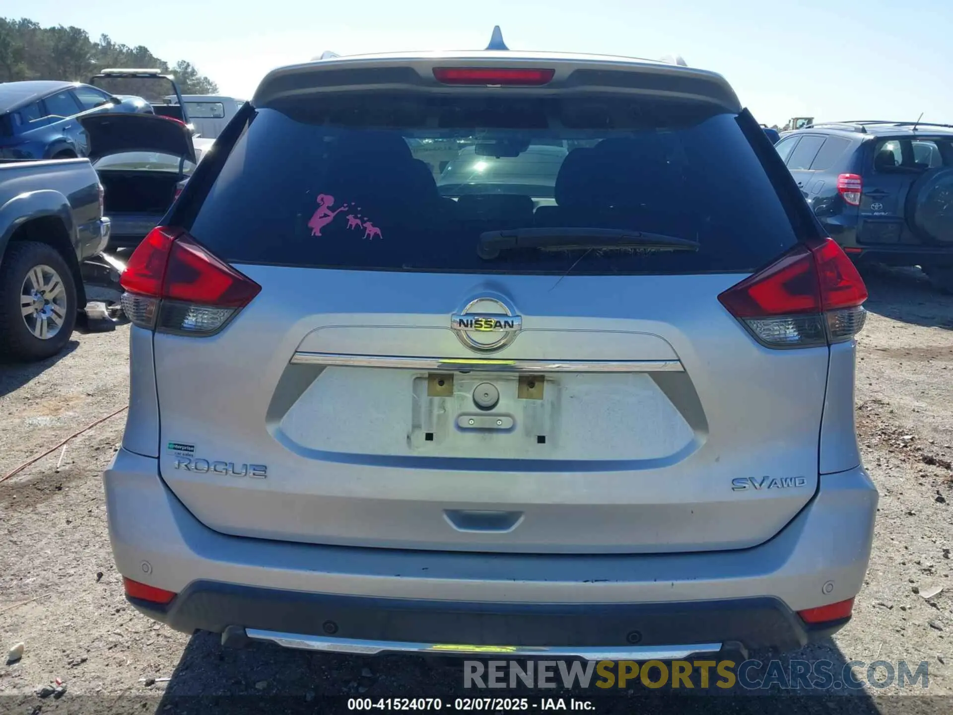 16 fotografías del automóvil dañado KNMAT2MV6LP502441 NISSAN ROGUE 2020