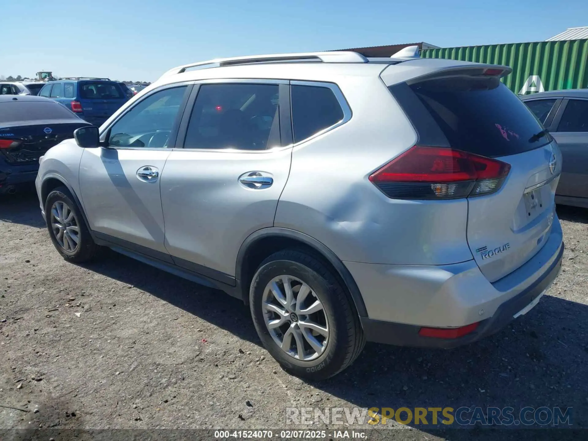 3 fotografías del automóvil dañado KNMAT2MV6LP502441 NISSAN ROGUE 2020