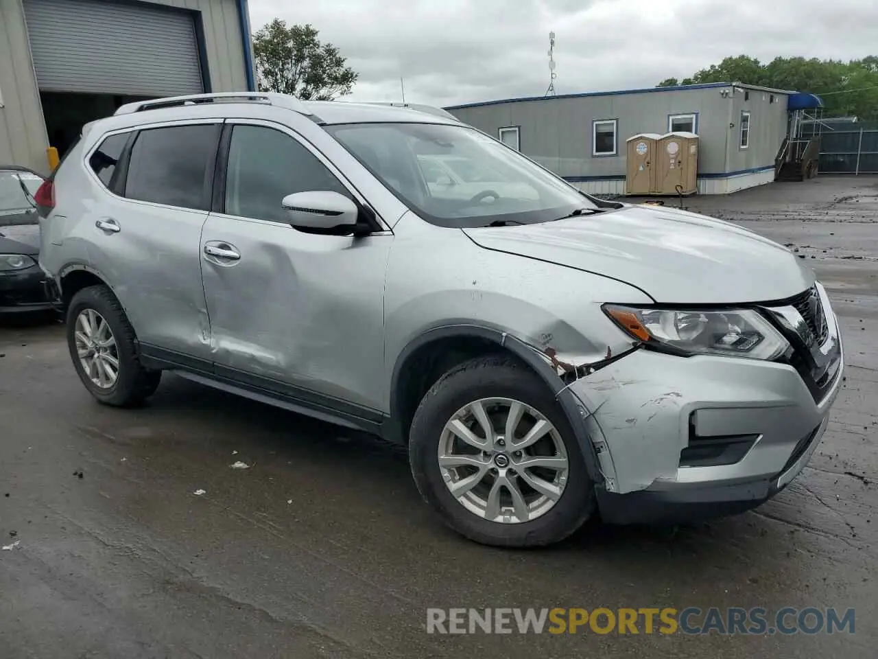 4 fotografías del automóvil dañado KNMAT2MV6LP508093 NISSAN ROGUE 2020
