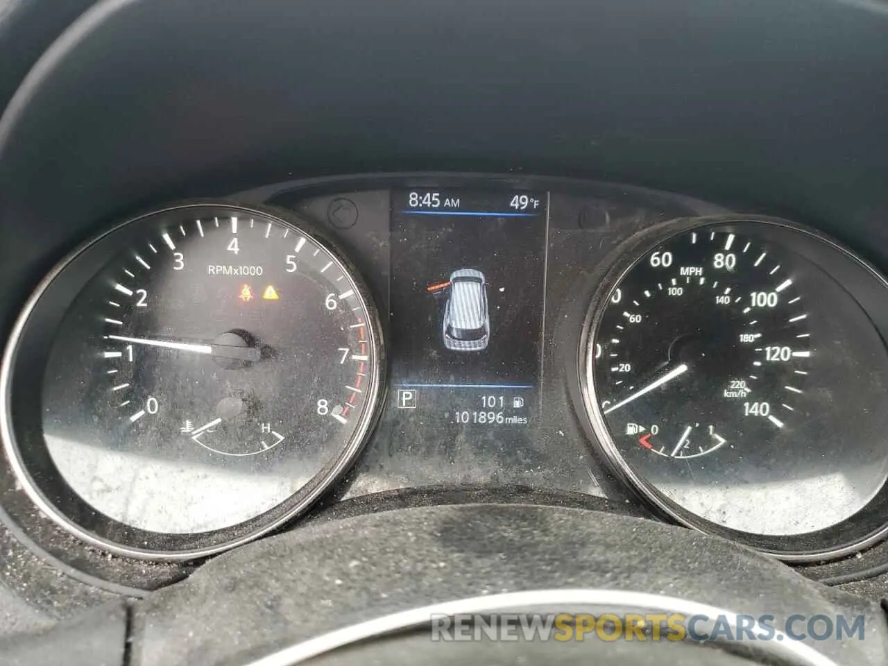 9 fotografías del automóvil dañado KNMAT2MV6LP508093 NISSAN ROGUE 2020