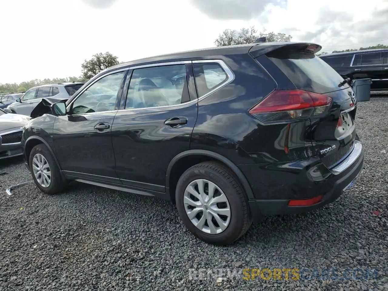 2 fotografías del automóvil dañado KNMAT2MV6LP511673 NISSAN ROGUE 2020