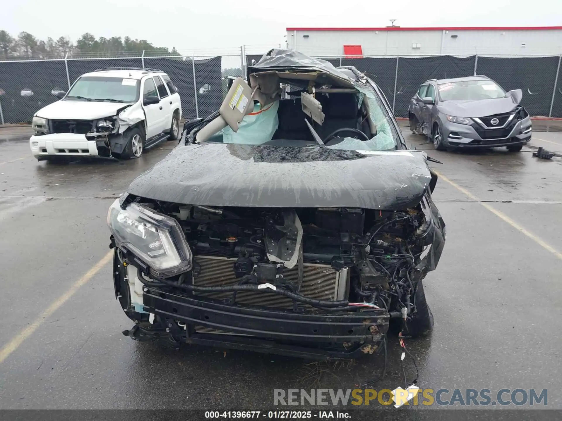 13 fotografías del automóvil dañado KNMAT2MV6LP512970 NISSAN ROGUE 2020