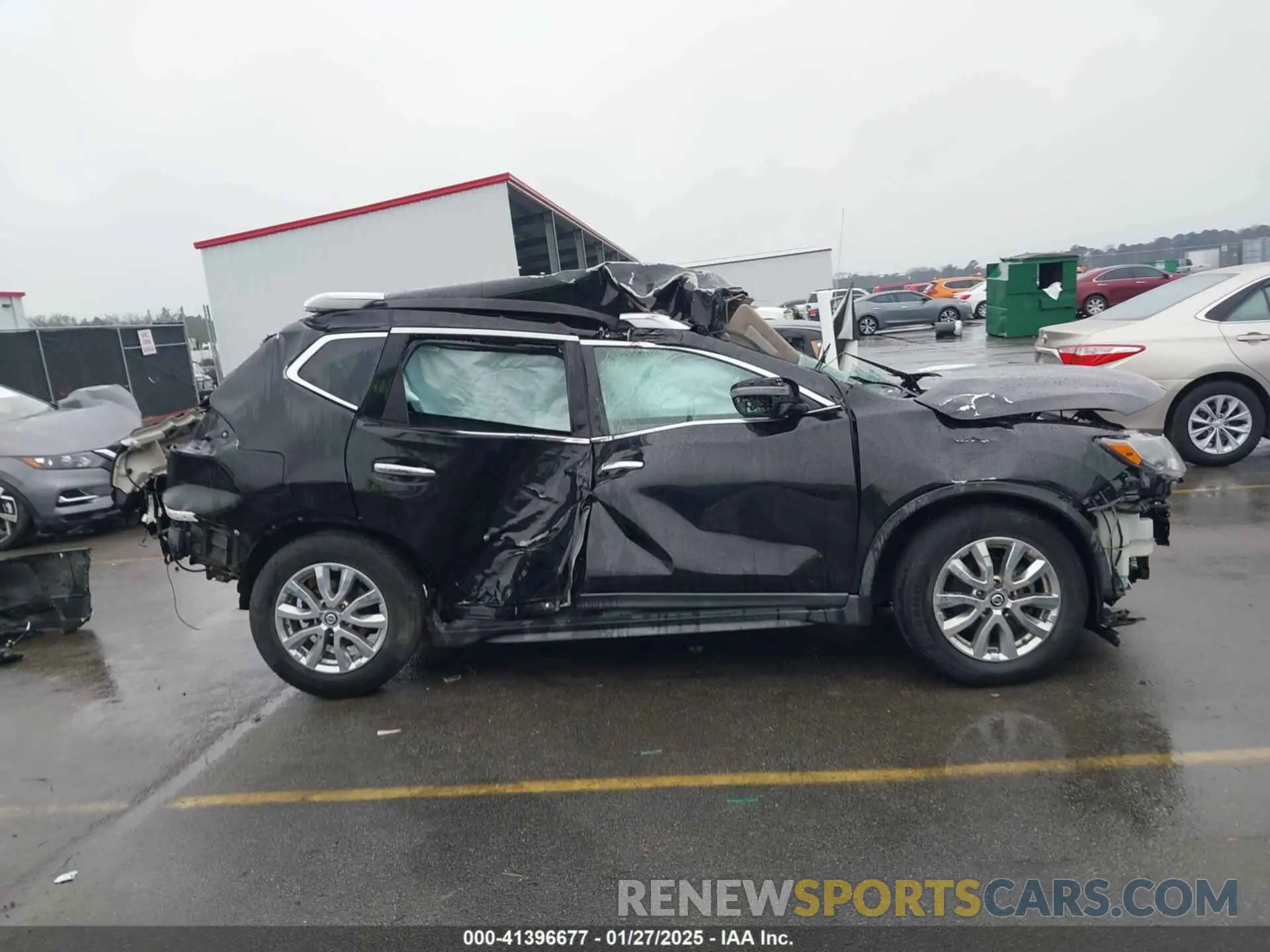 14 fotografías del automóvil dañado KNMAT2MV6LP512970 NISSAN ROGUE 2020