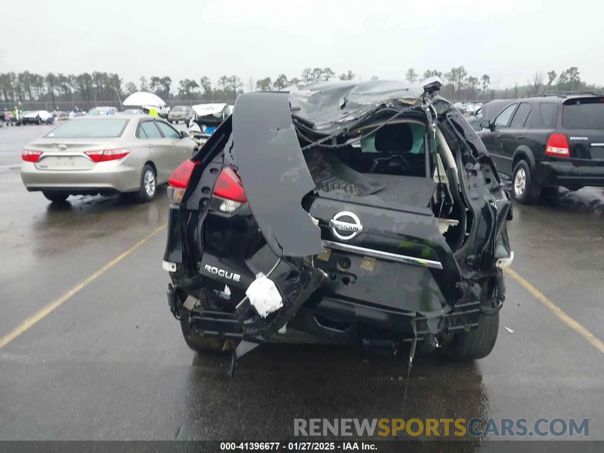 17 fotografías del automóvil dañado KNMAT2MV6LP512970 NISSAN ROGUE 2020