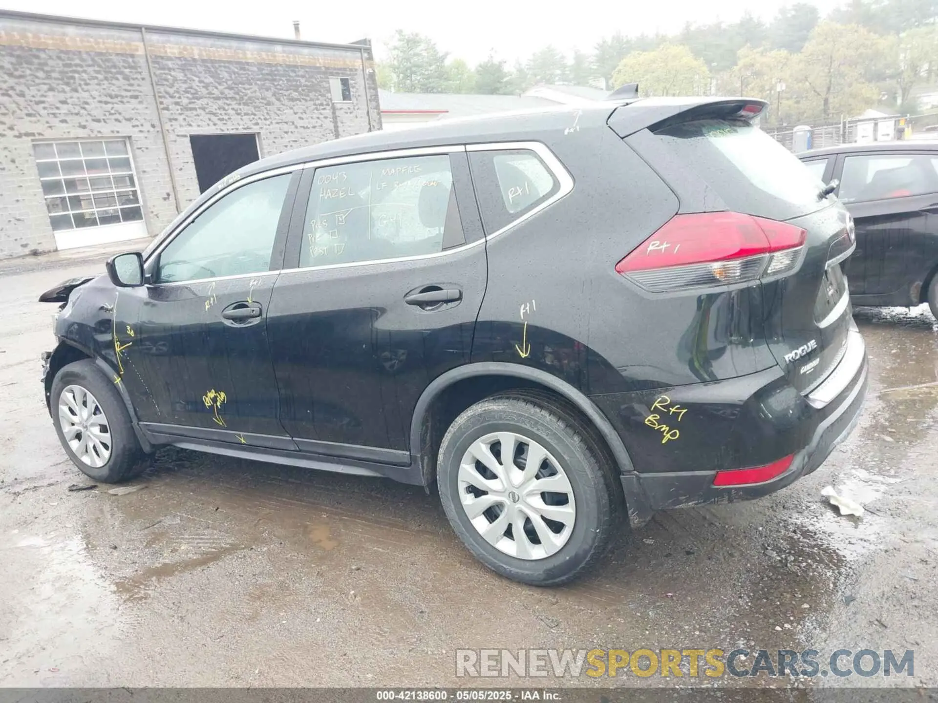 15 fotografías del automóvil dañado KNMAT2MV6LP521913 NISSAN ROGUE 2020