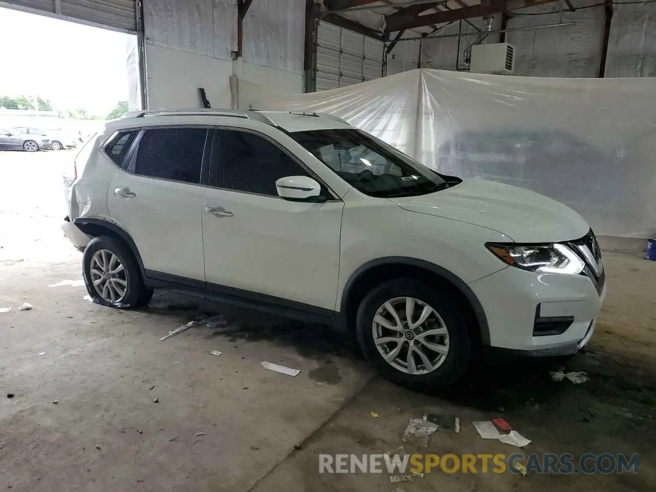 4 fotografías del automóvil dañado KNMAT2MV6LP524312 NISSAN ROGUE 2020