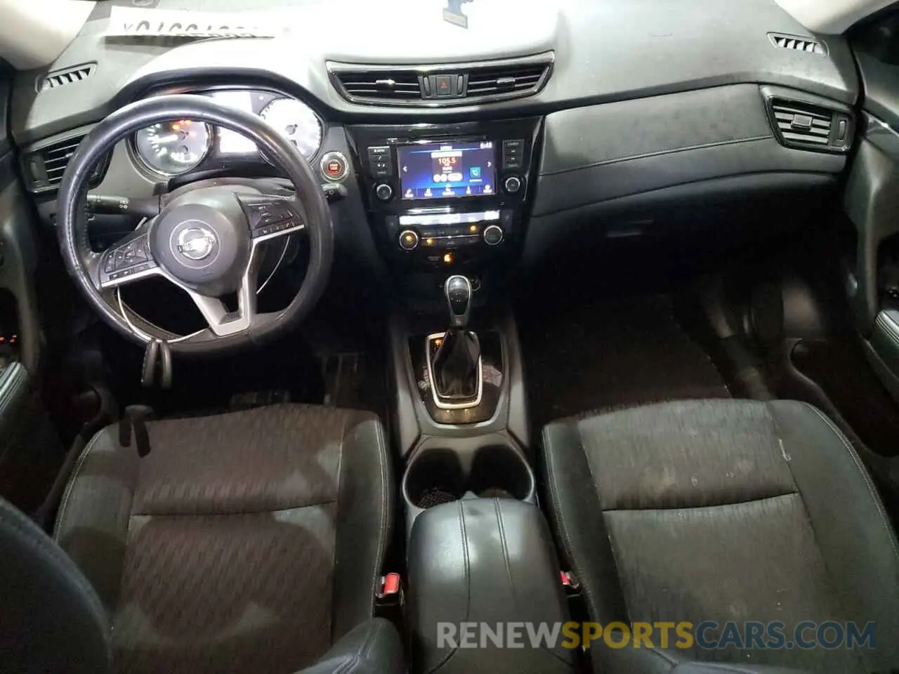 8 fotografías del automóvil dañado KNMAT2MV6LP524312 NISSAN ROGUE 2020