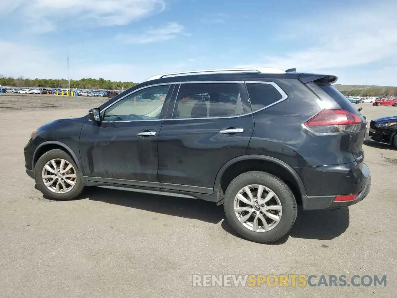 2 fotografías del automóvil dañado KNMAT2MV7LP507048 NISSAN ROGUE 2020