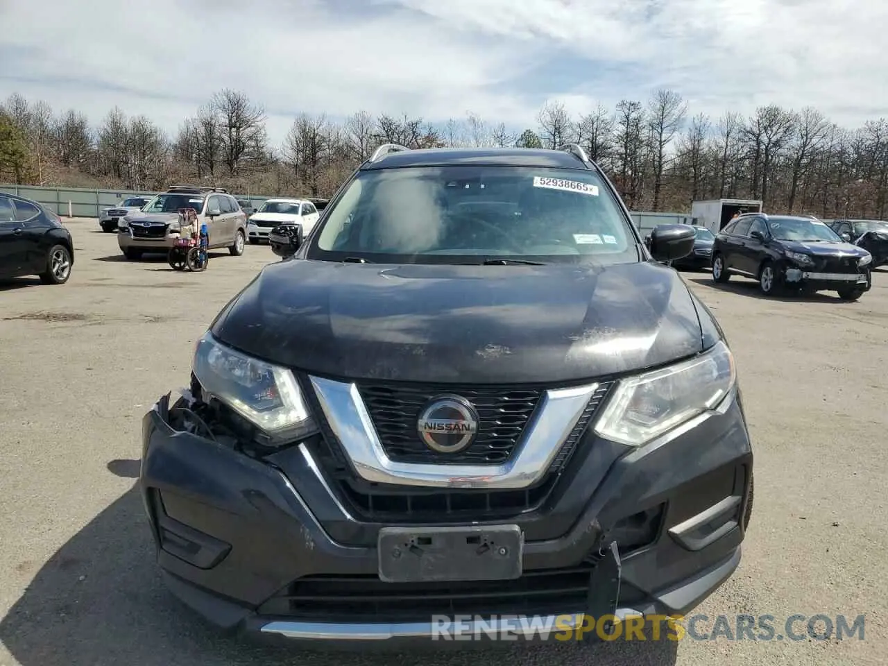 5 fotografías del automóvil dañado KNMAT2MV7LP507048 NISSAN ROGUE 2020
