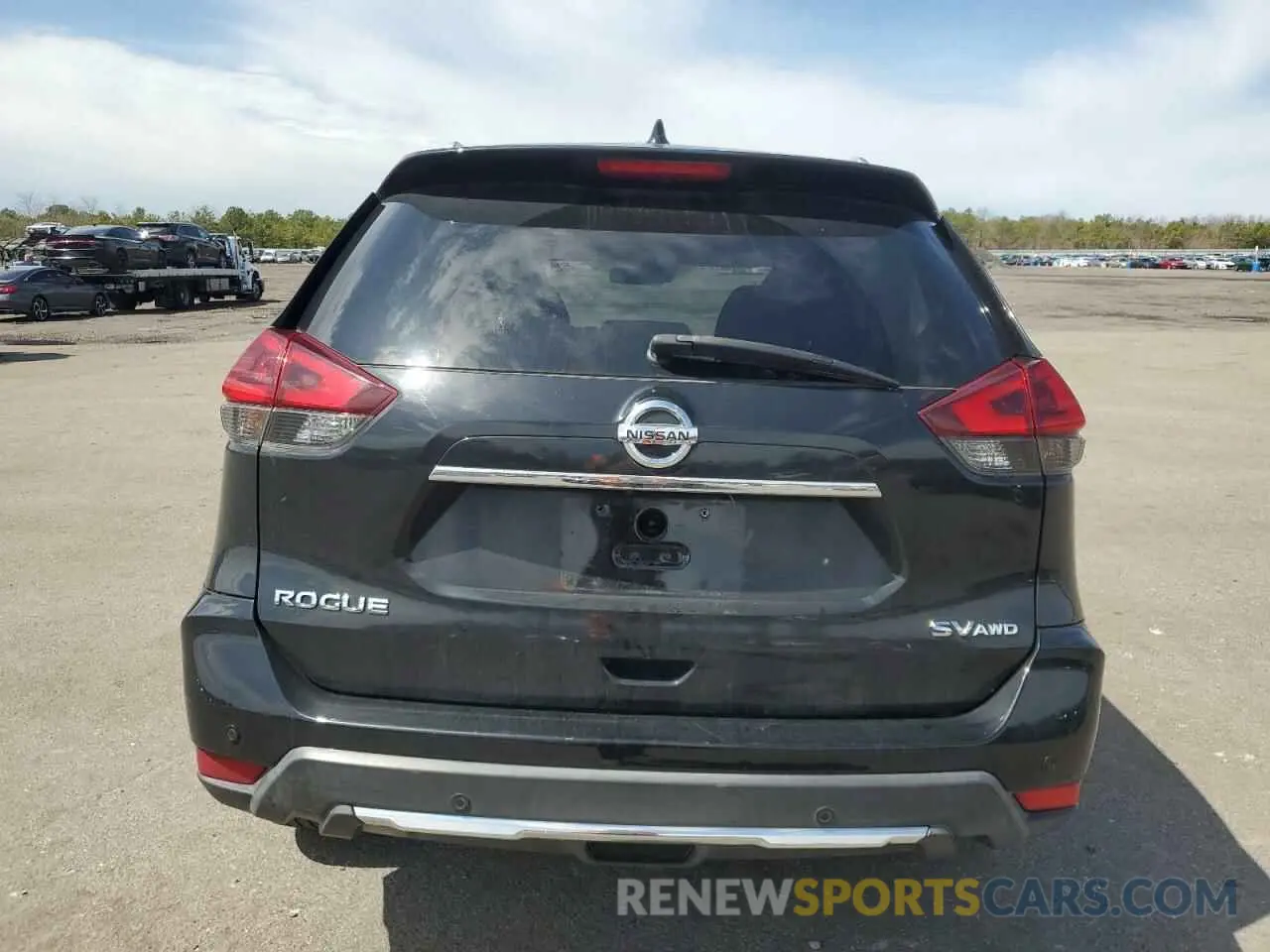 6 fotografías del automóvil dañado KNMAT2MV7LP507048 NISSAN ROGUE 2020