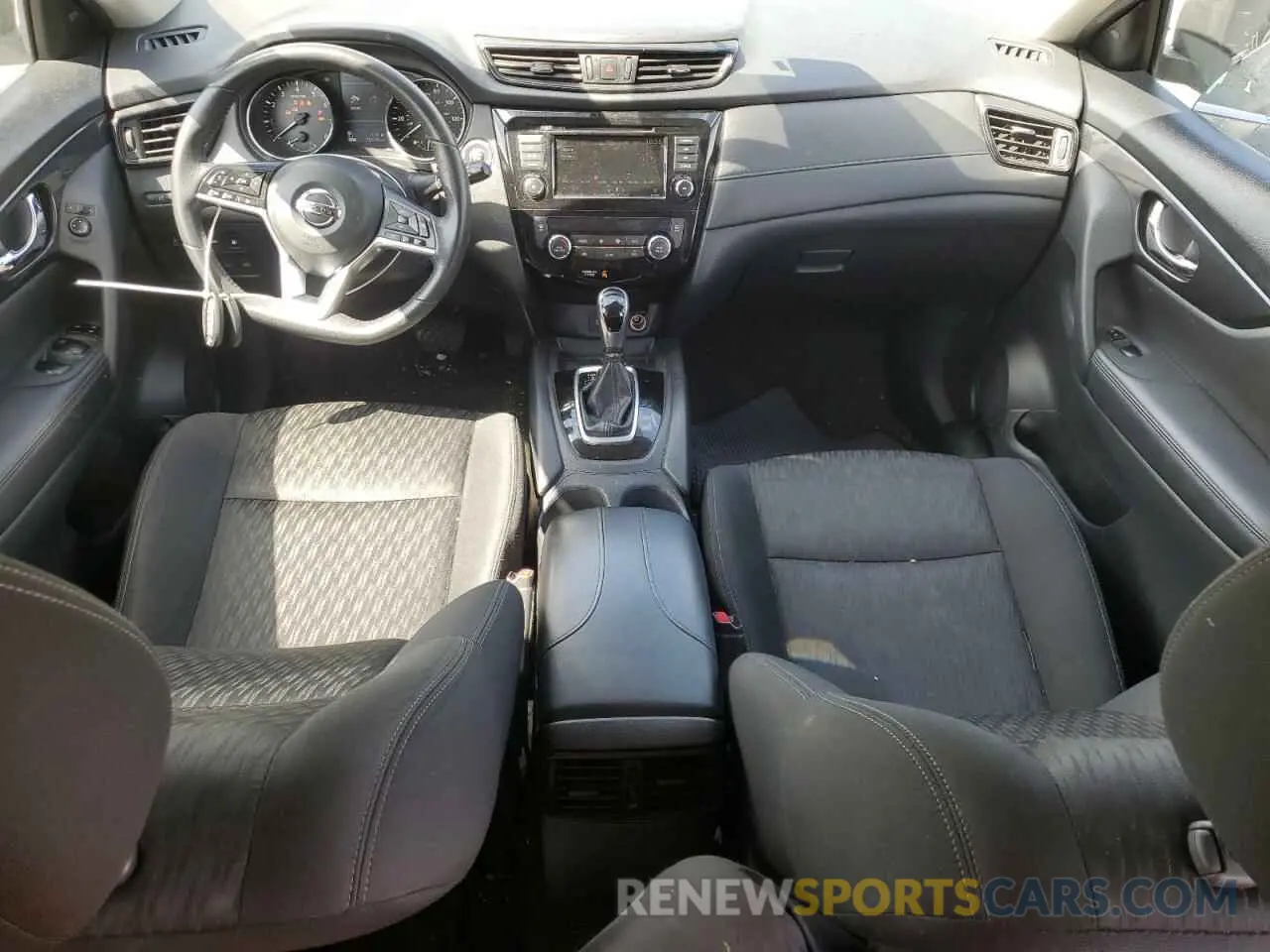 8 fotografías del automóvil dañado KNMAT2MV7LP507048 NISSAN ROGUE 2020