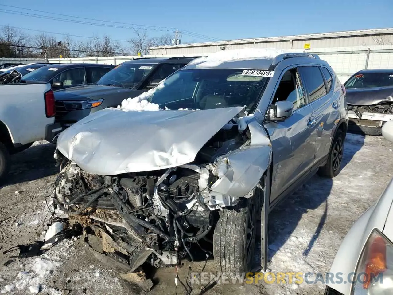 1 fotografías del automóvil dañado KNMAT2MV7LP509902 NISSAN ROGUE 2020