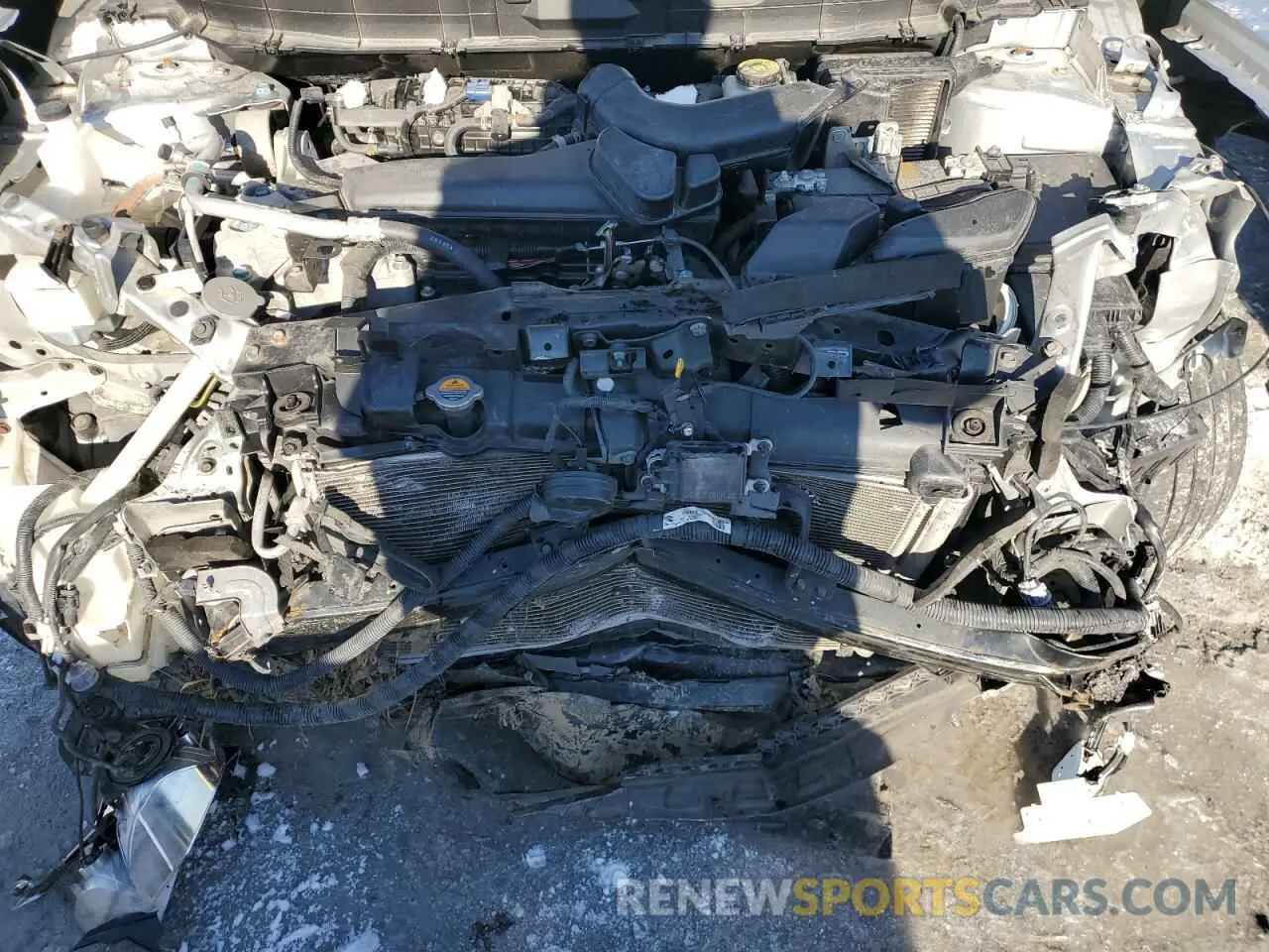 12 fotografías del automóvil dañado KNMAT2MV7LP509902 NISSAN ROGUE 2020