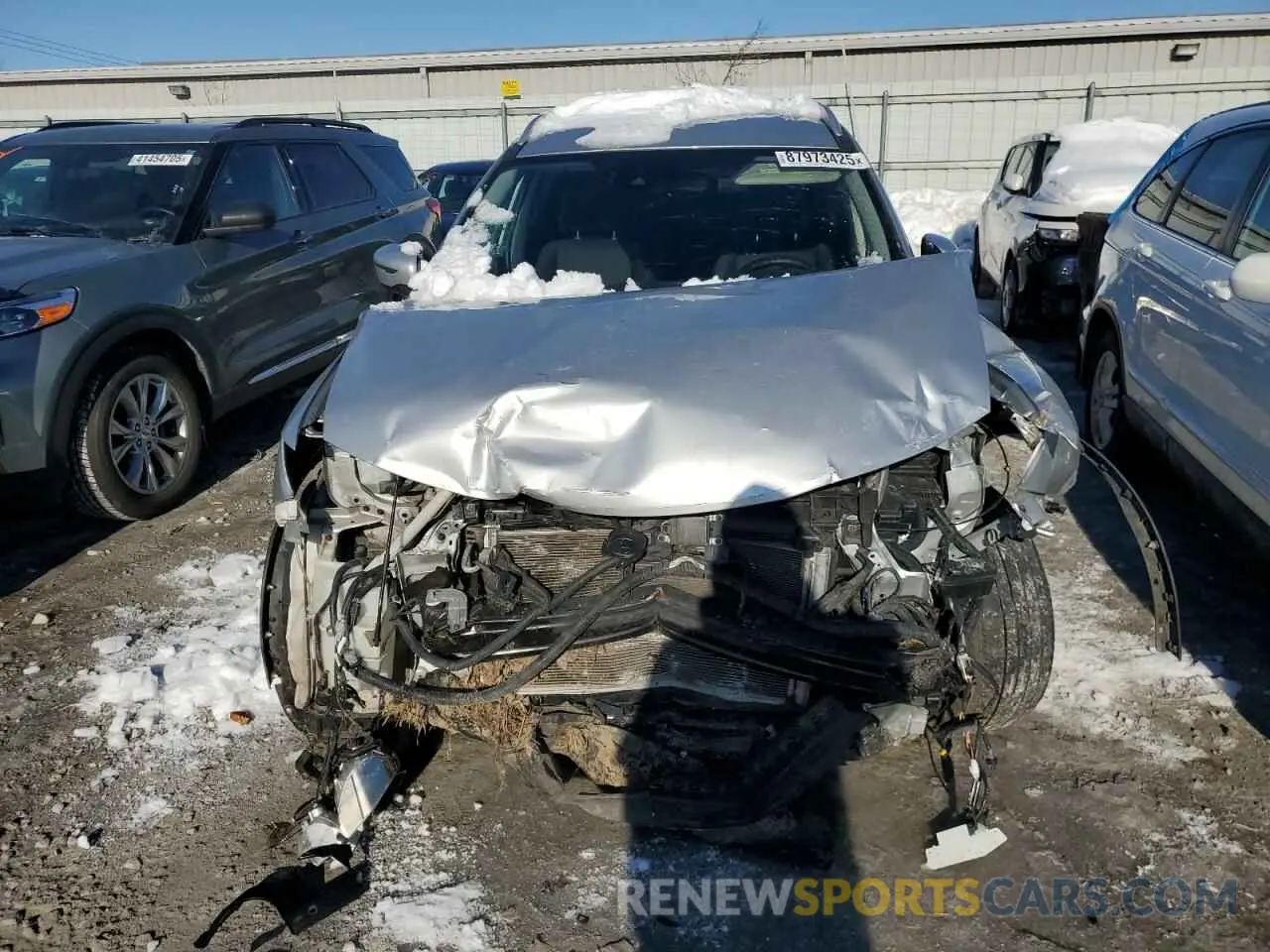 5 fotografías del automóvil dañado KNMAT2MV7LP509902 NISSAN ROGUE 2020