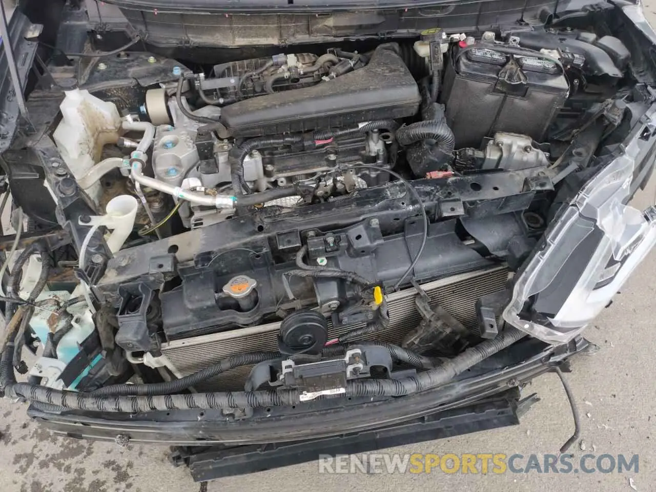 12 fotografías del automóvil dañado KNMAT2MV7LP511150 NISSAN ROGUE 2020