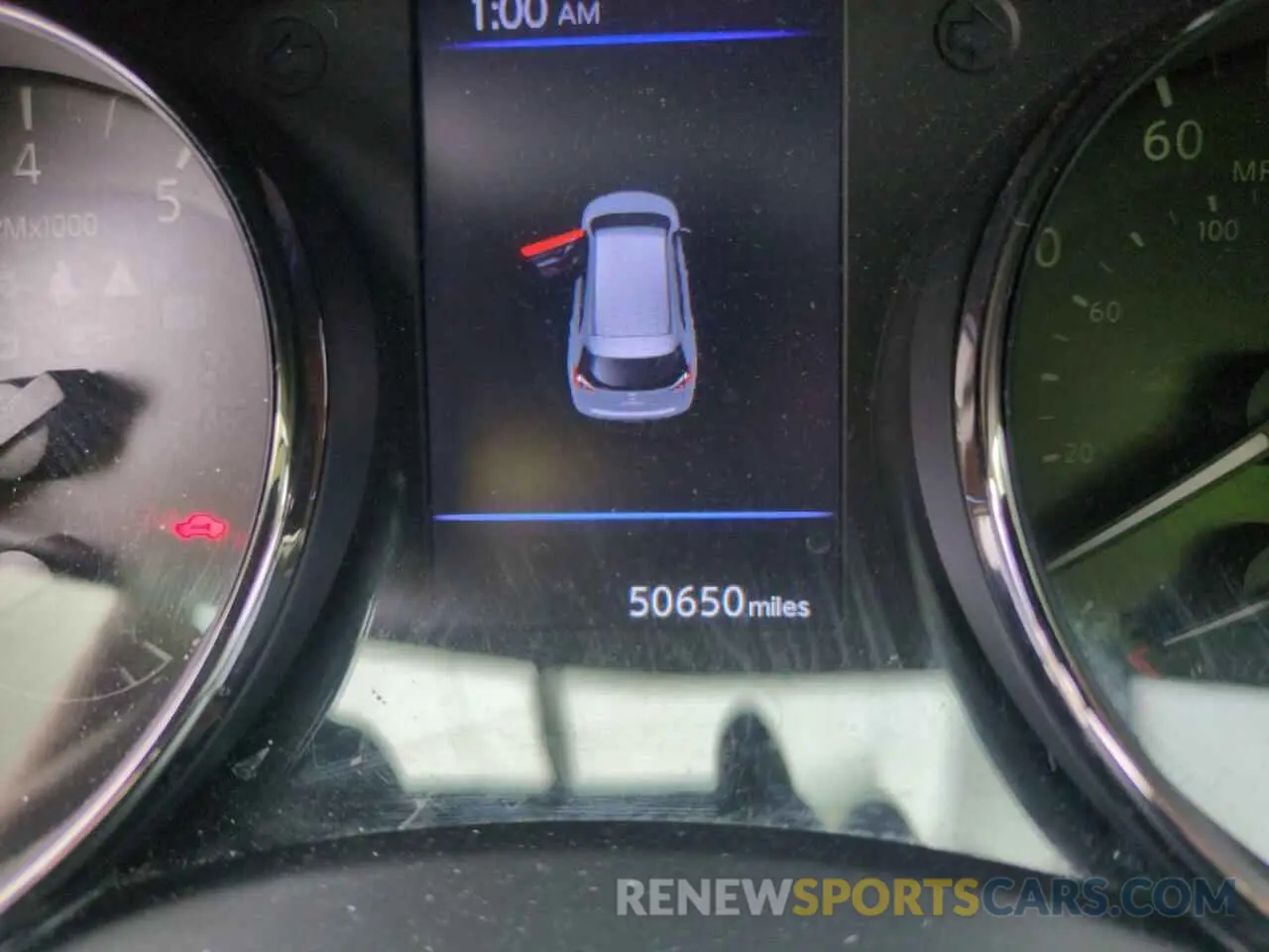 9 fotografías del automóvil dañado KNMAT2MV7LP511150 NISSAN ROGUE 2020