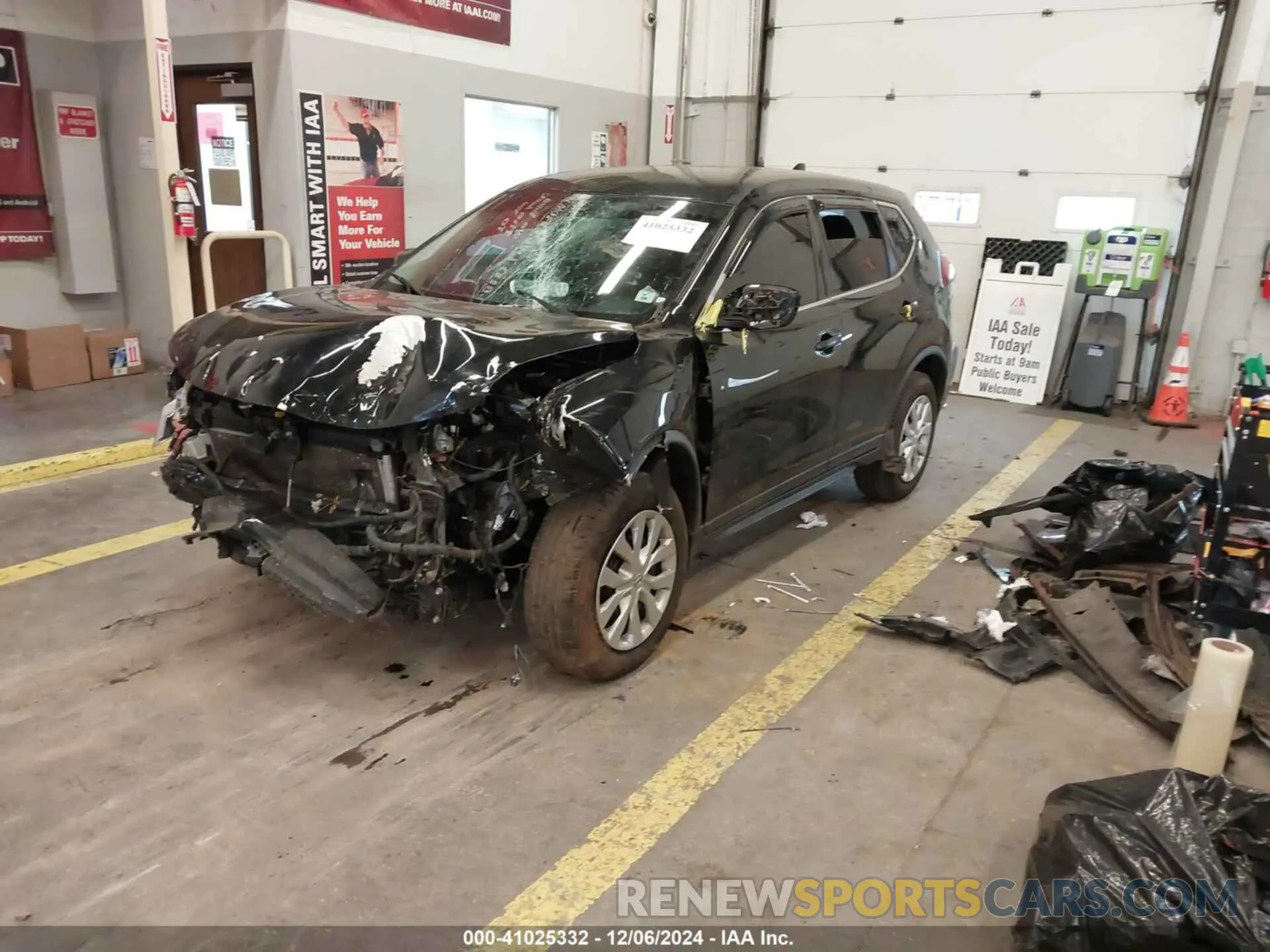 2 fotografías del automóvil dañado KNMAT2MV7LP527946 NISSAN ROGUE 2020