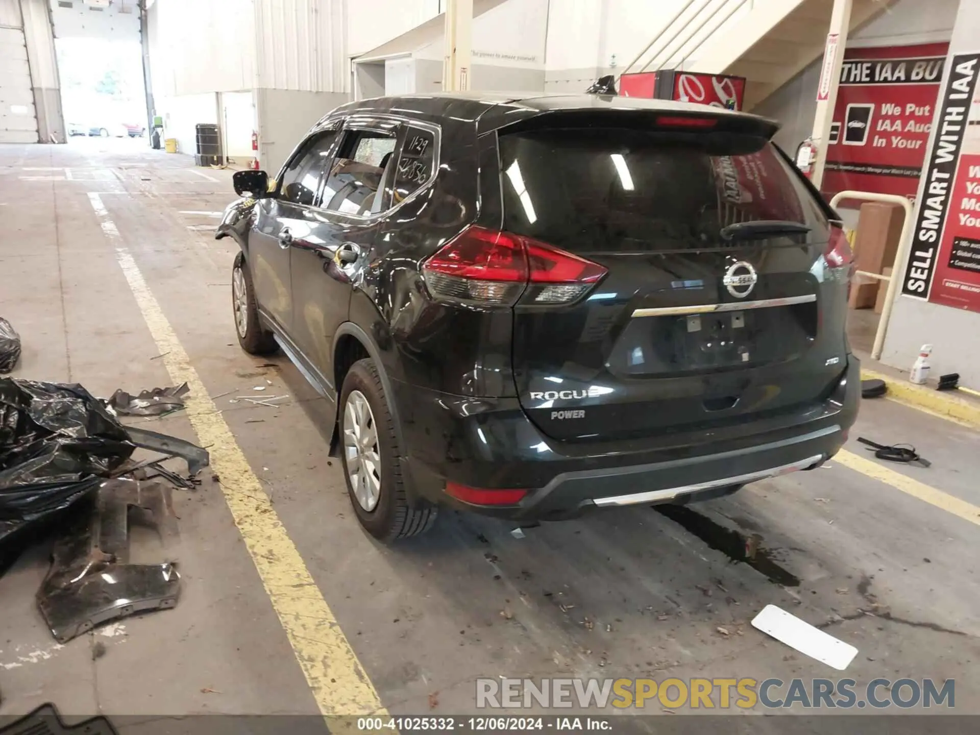 3 fotografías del automóvil dañado KNMAT2MV7LP527946 NISSAN ROGUE 2020