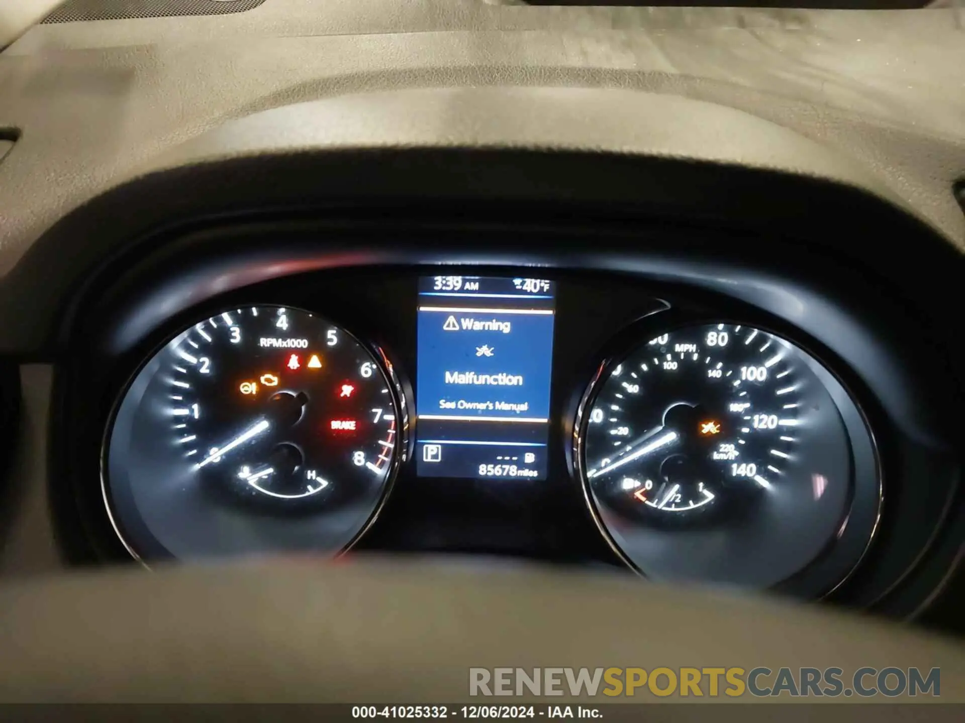 7 fotografías del automóvil dañado KNMAT2MV7LP527946 NISSAN ROGUE 2020
