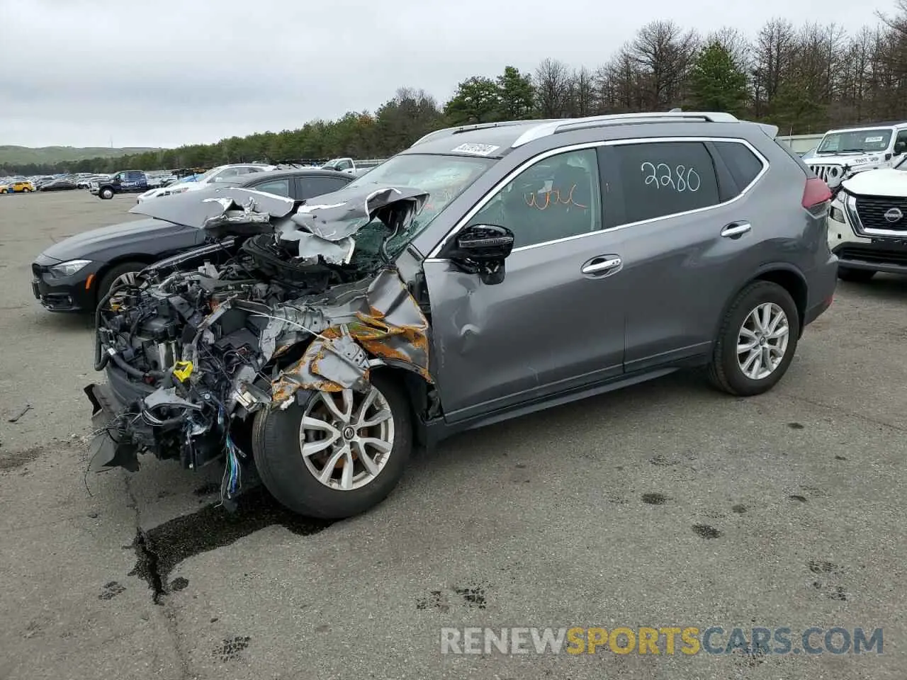 1 fotografías del automóvil dañado KNMAT2MV7LP528966 NISSAN ROGUE 2020