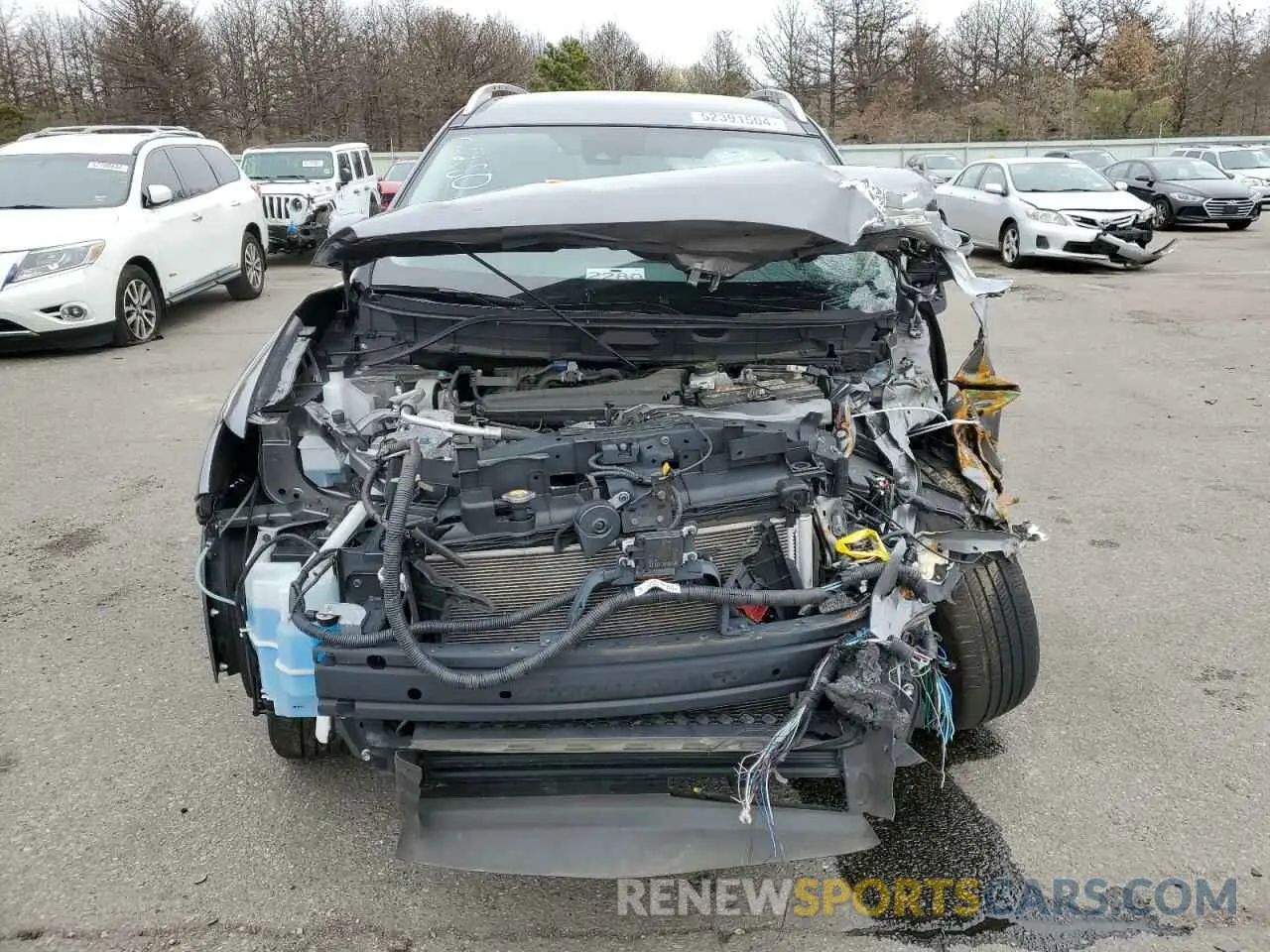 5 fotografías del automóvil dañado KNMAT2MV7LP528966 NISSAN ROGUE 2020