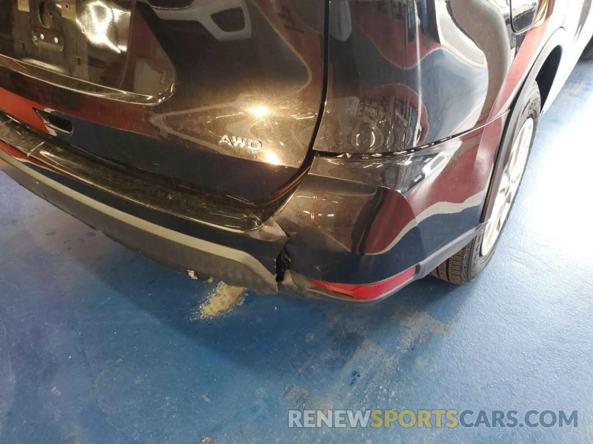 4 fotografías del automóvil dañado KNMAT2MV7LP542138 NISSAN ROGUE 2020