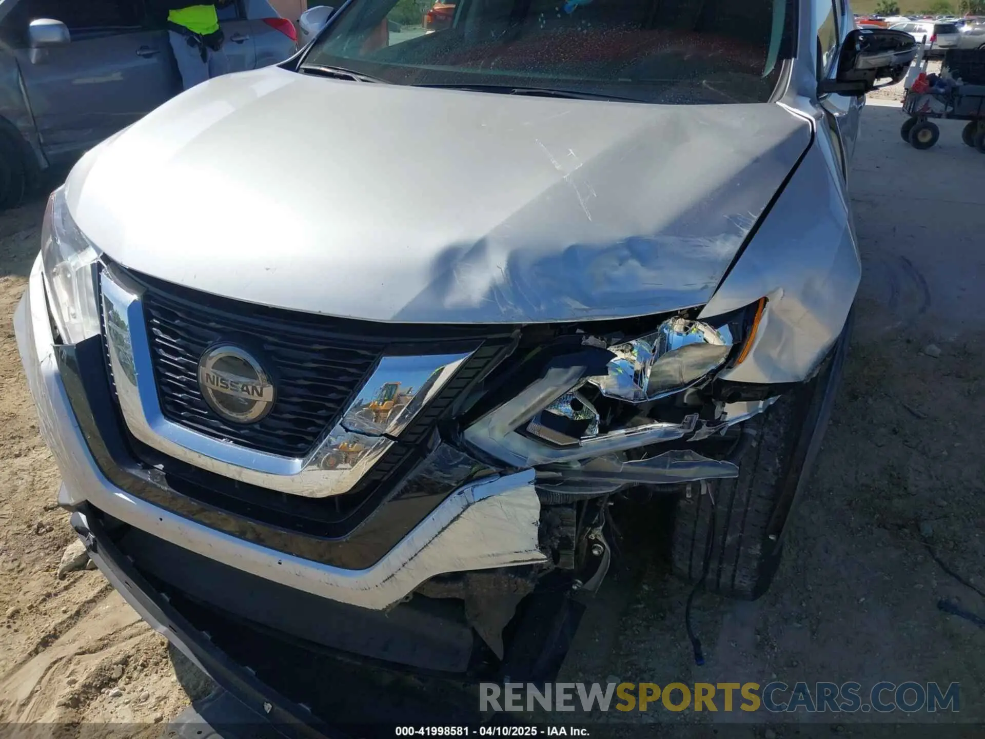 6 fotografías del automóvil dañado KNMAT2MV8LP512680 NISSAN ROGUE 2020