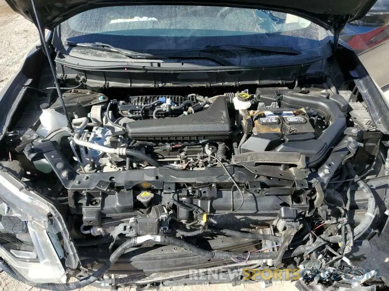 12 fotografías del automóvil dañado KNMAT2MV8LP513537 NISSAN ROGUE 2020