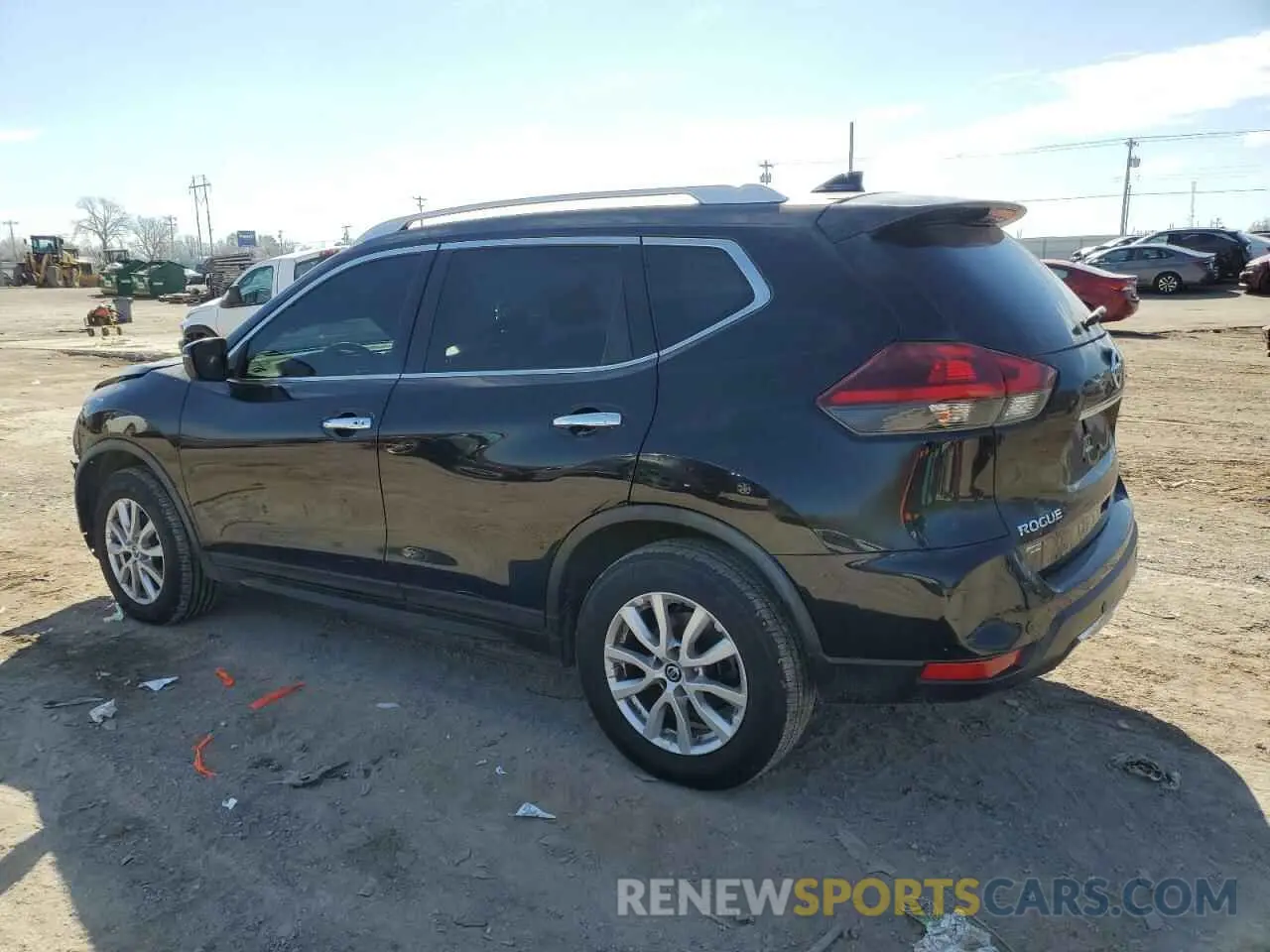 2 fotografías del automóvil dañado KNMAT2MV8LP513537 NISSAN ROGUE 2020