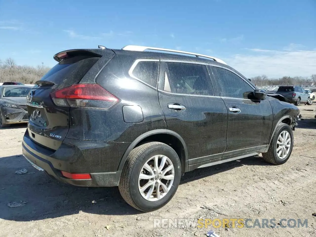 3 fotografías del automóvil dañado KNMAT2MV8LP513537 NISSAN ROGUE 2020