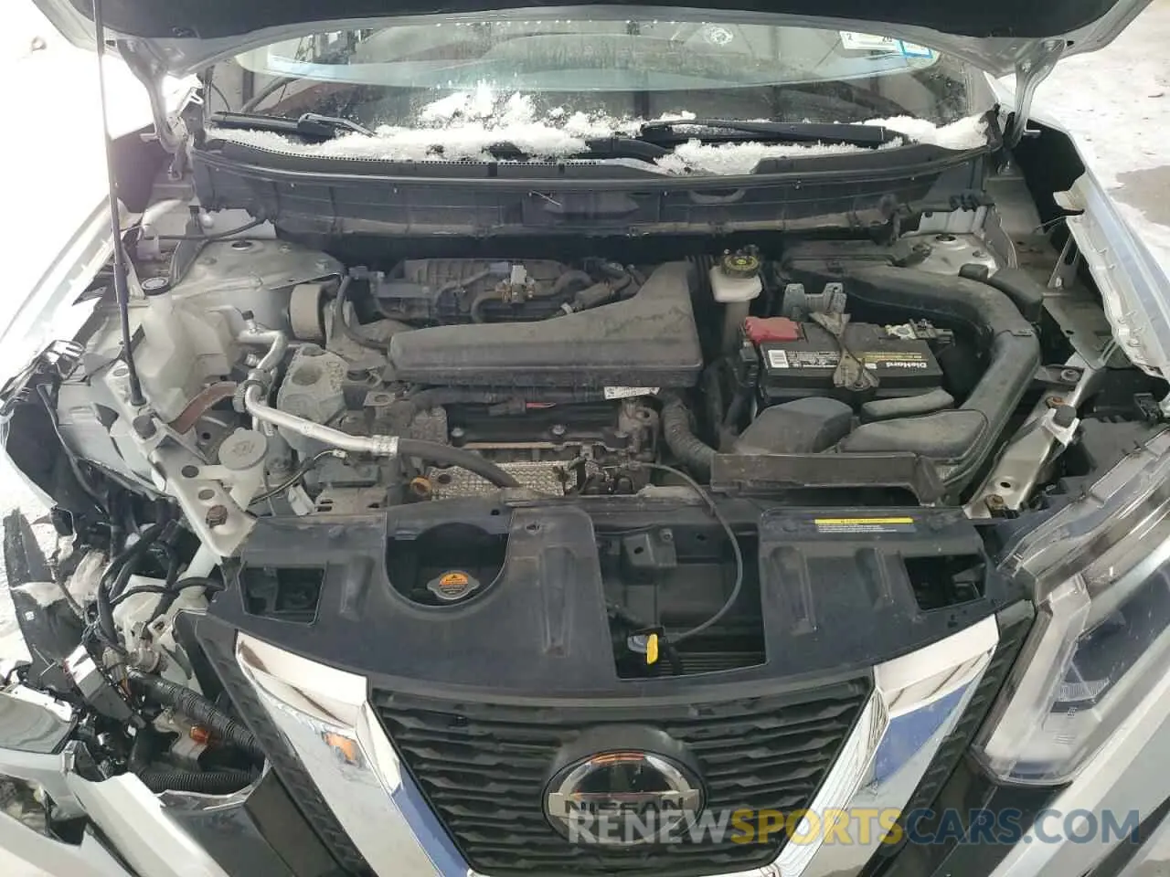 12 fotografías del automóvil dañado KNMAT2MV8LP522898 NISSAN ROGUE 2020
